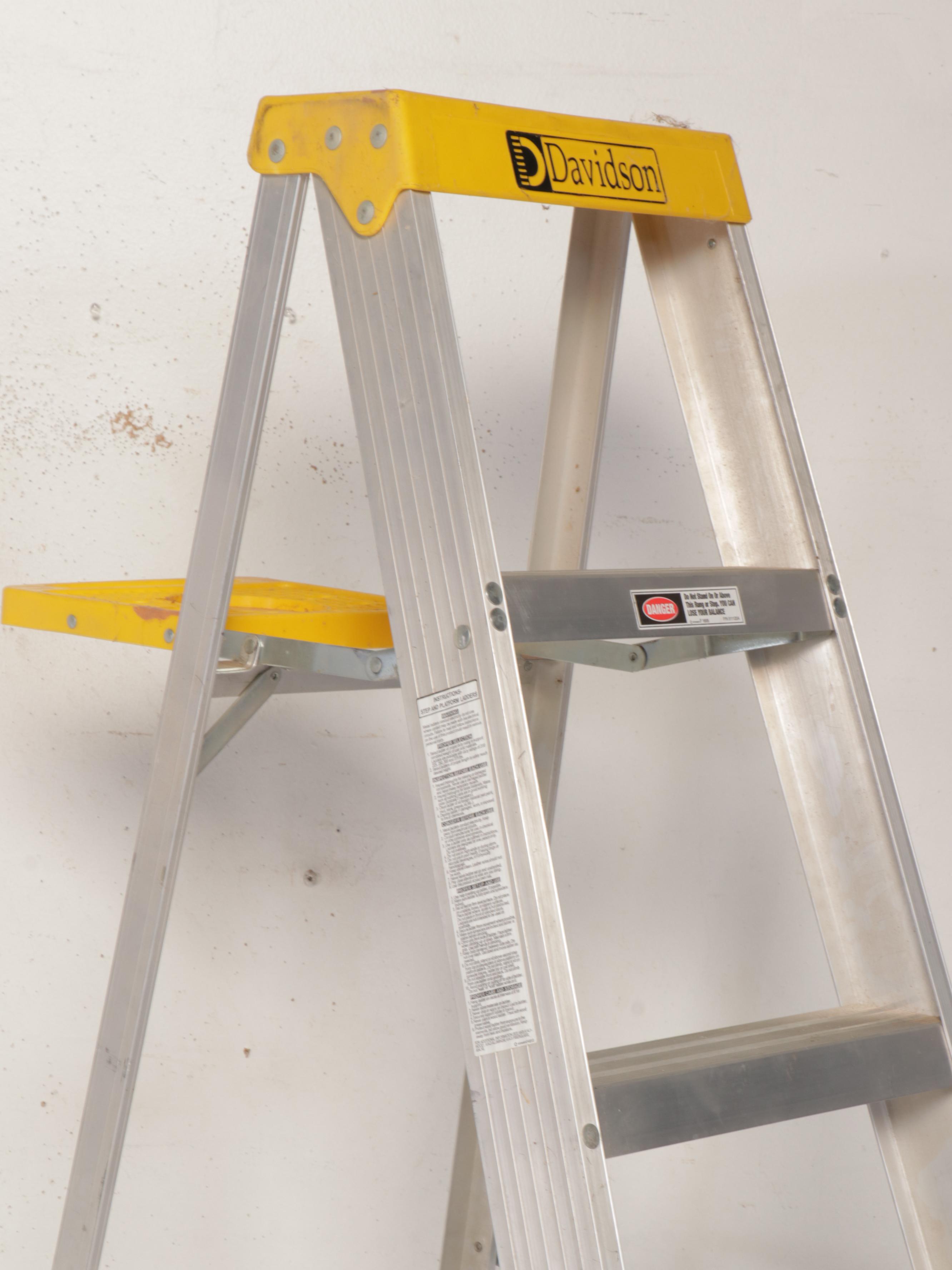 Davidson 8' Aluminum Step Ladder with Werner Extension Ladder