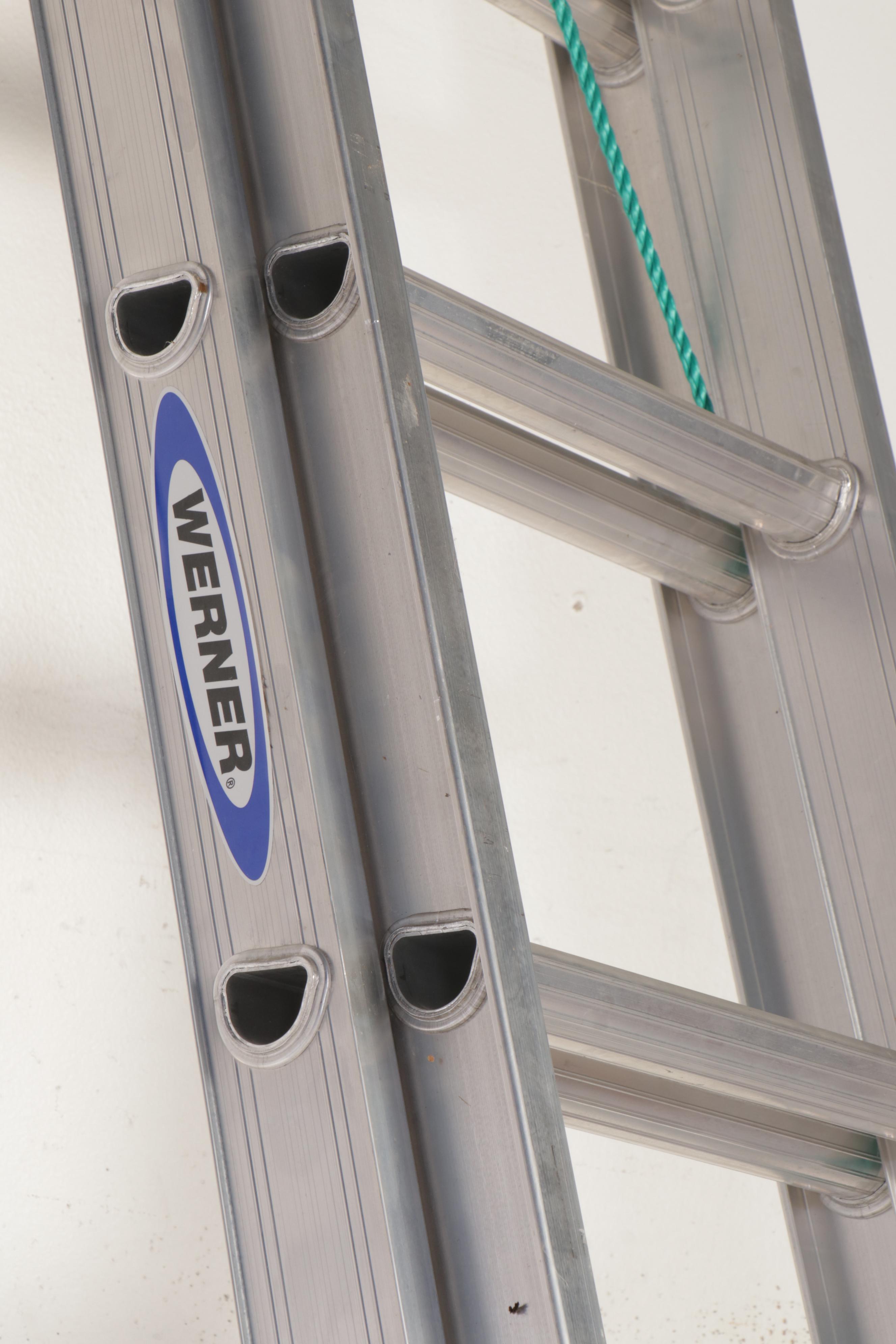 Davidson 8' Aluminum Step Ladder with Werner Extension Ladder