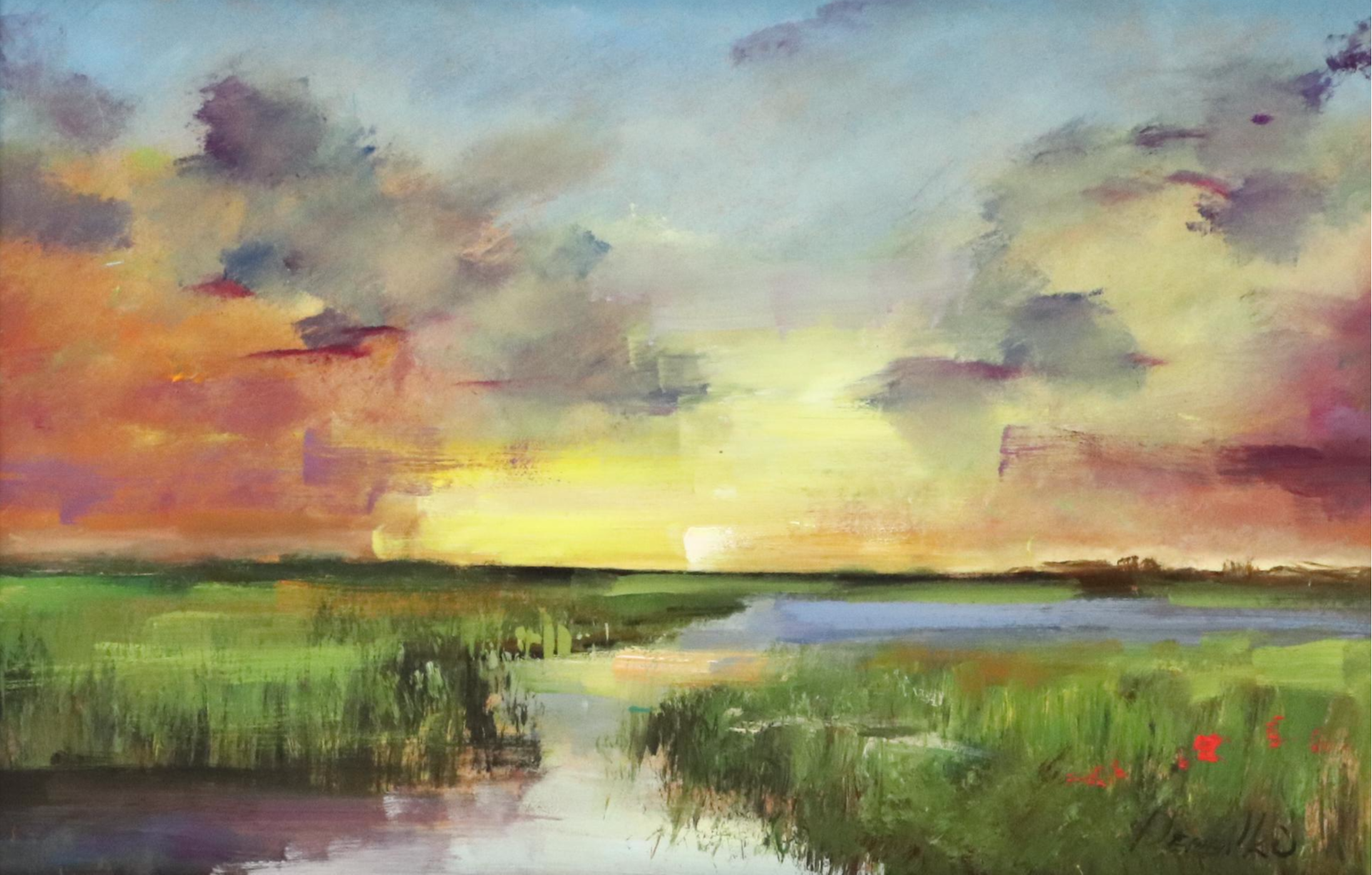 Natalia Demenko Landscape Oil Painting, 21st Century
