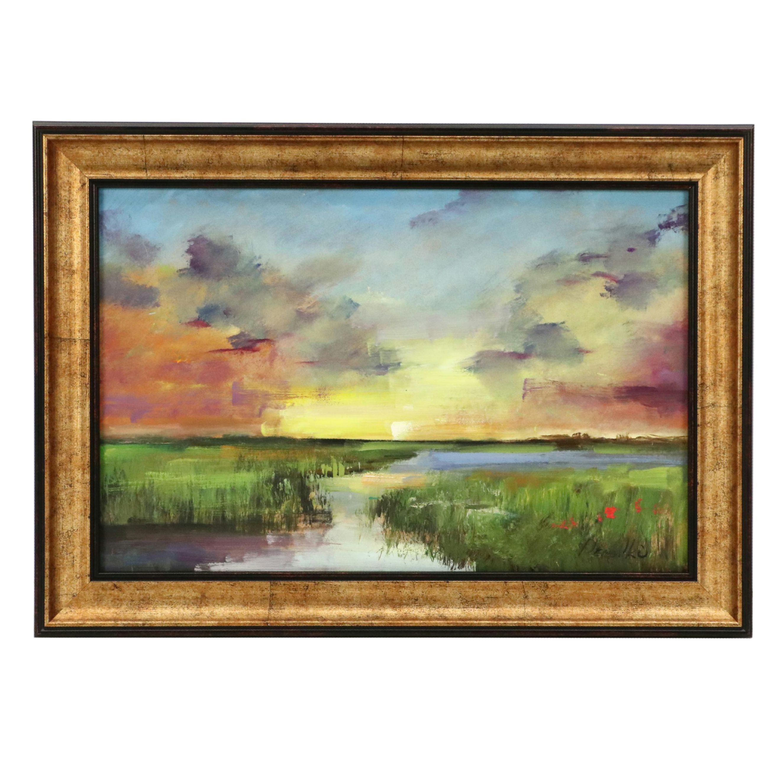 Natalia Demenko Landscape Oil Painting, 21st Century