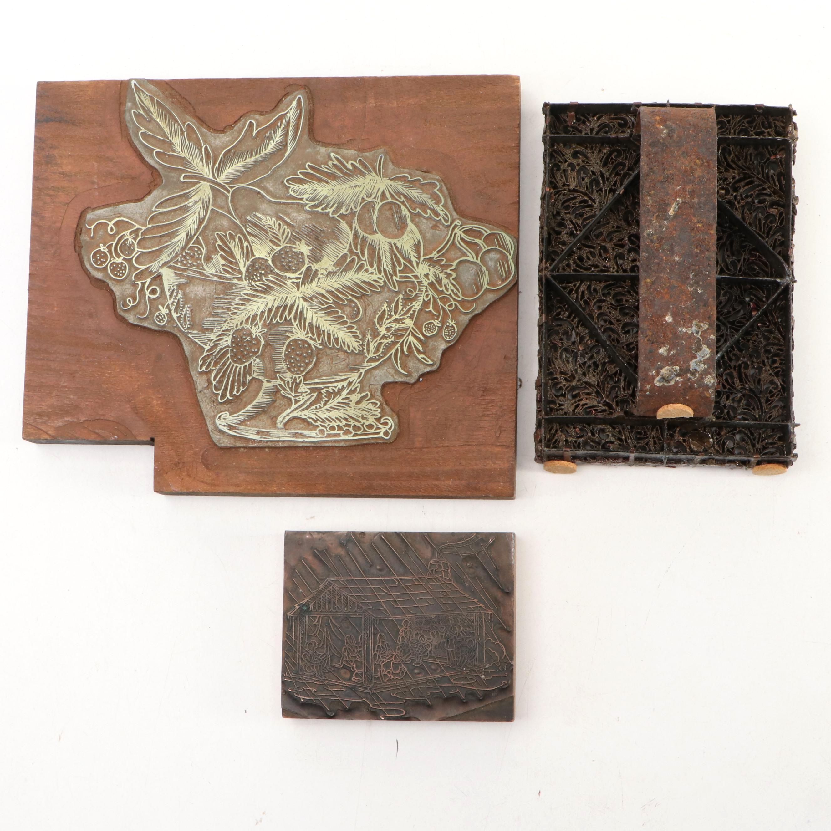 Batik Fabric Print Stamps