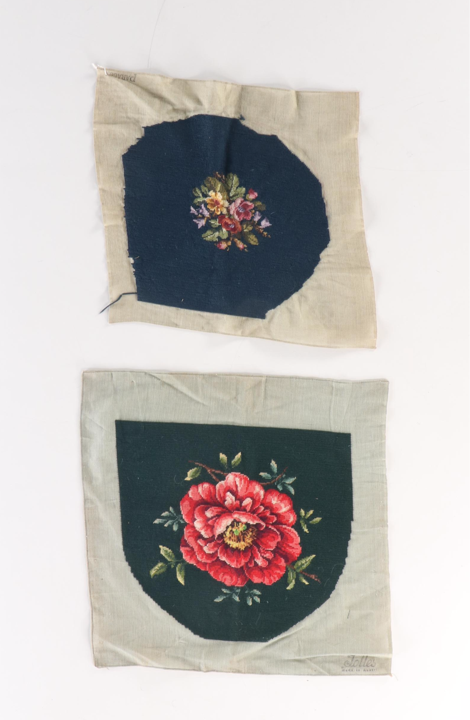 Paragon, Jolle, More Needlepoint Pillow Floral Textiles
