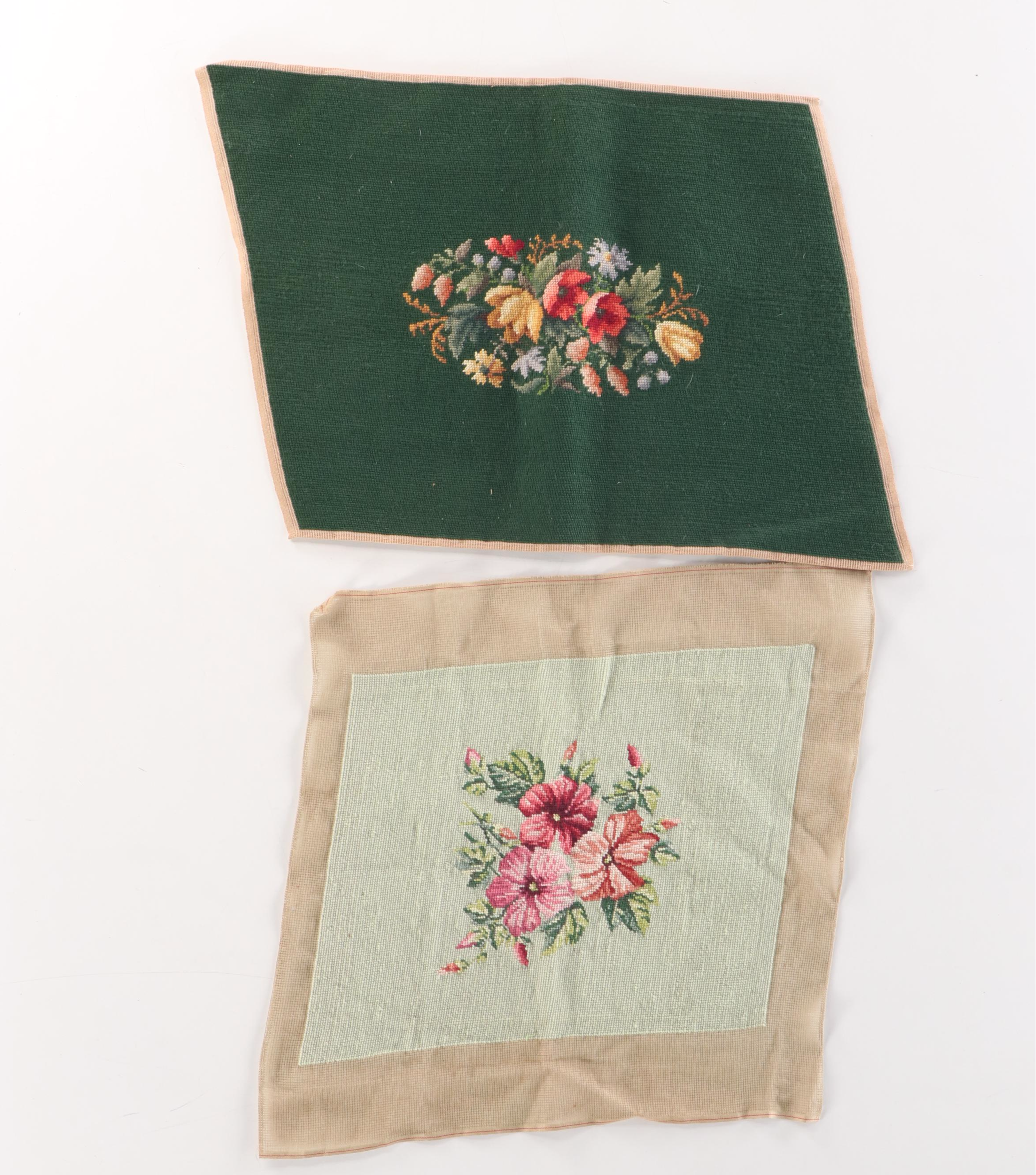 Paragon, Jolle, More Needlepoint Pillow Floral Textiles