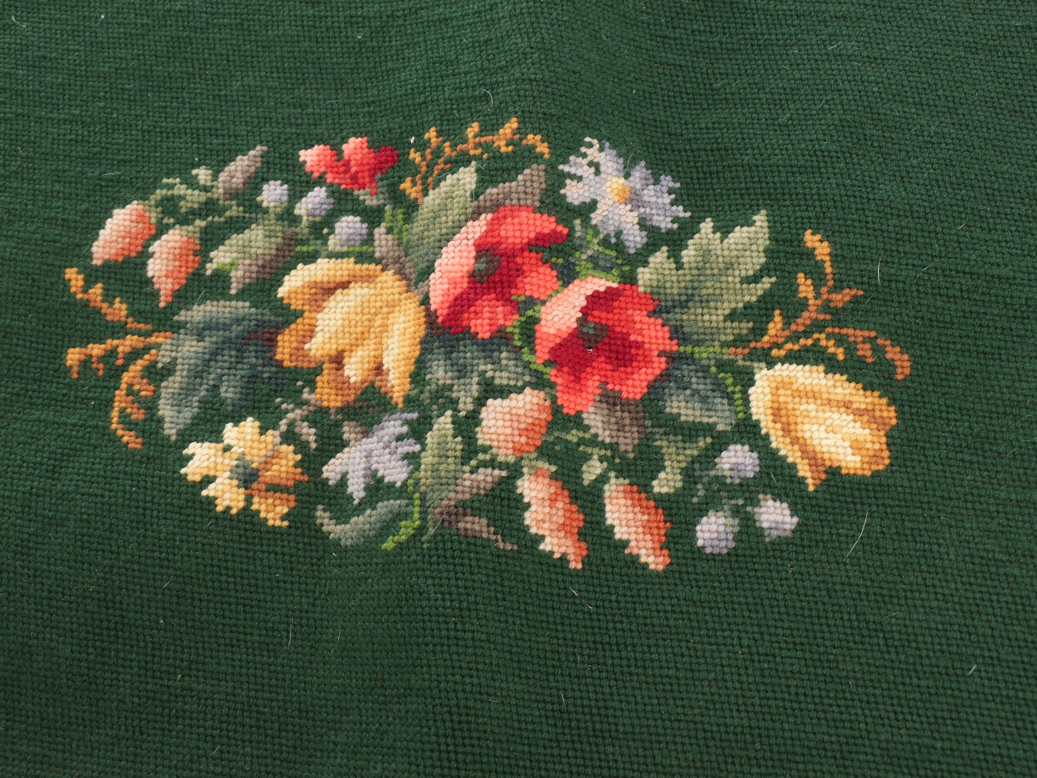 Paragon, Jolle, More Needlepoint Pillow Floral Textiles