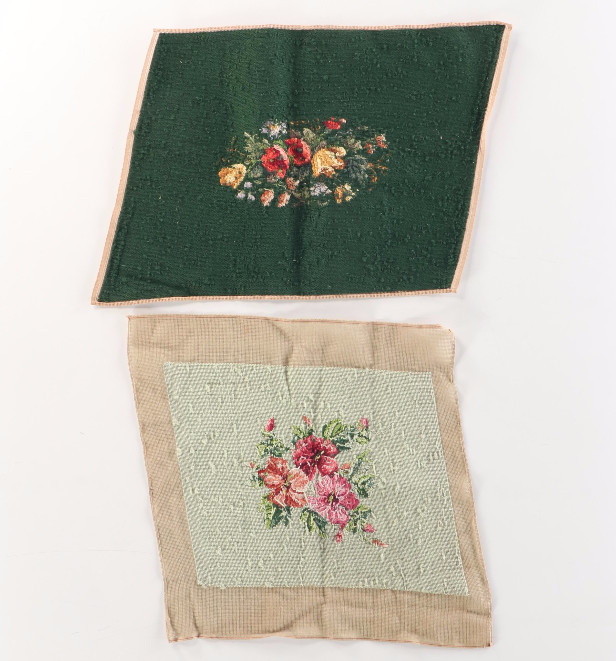 Paragon, Jolle, More Needlepoint Pillow Floral Textiles