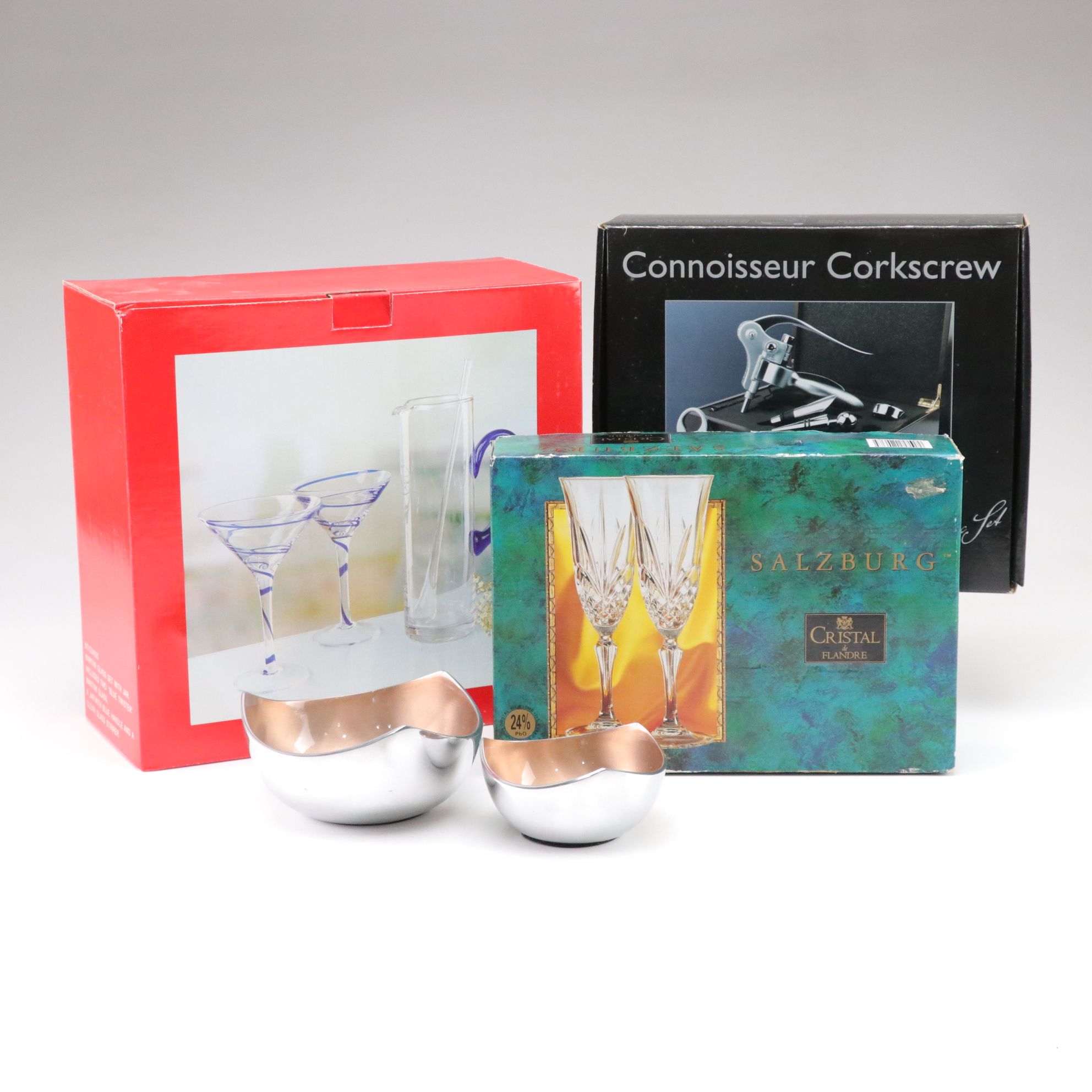 Cristal de Flandre "Salzburg" Crystal Champagne Glasses & More