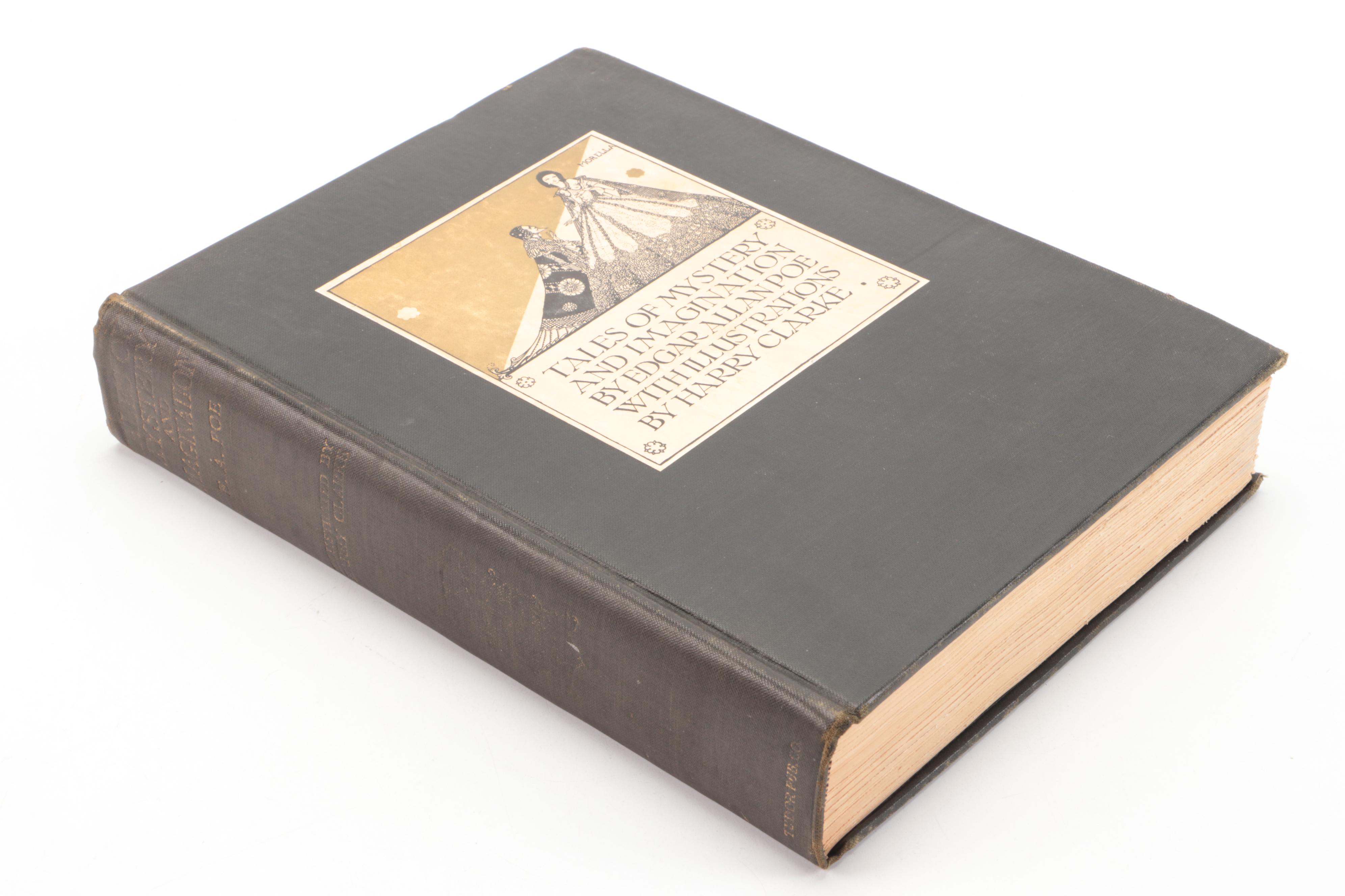 Harry Clarke Illustrated "Tales of Mystery and Imagination" by Edgar Allan Poe