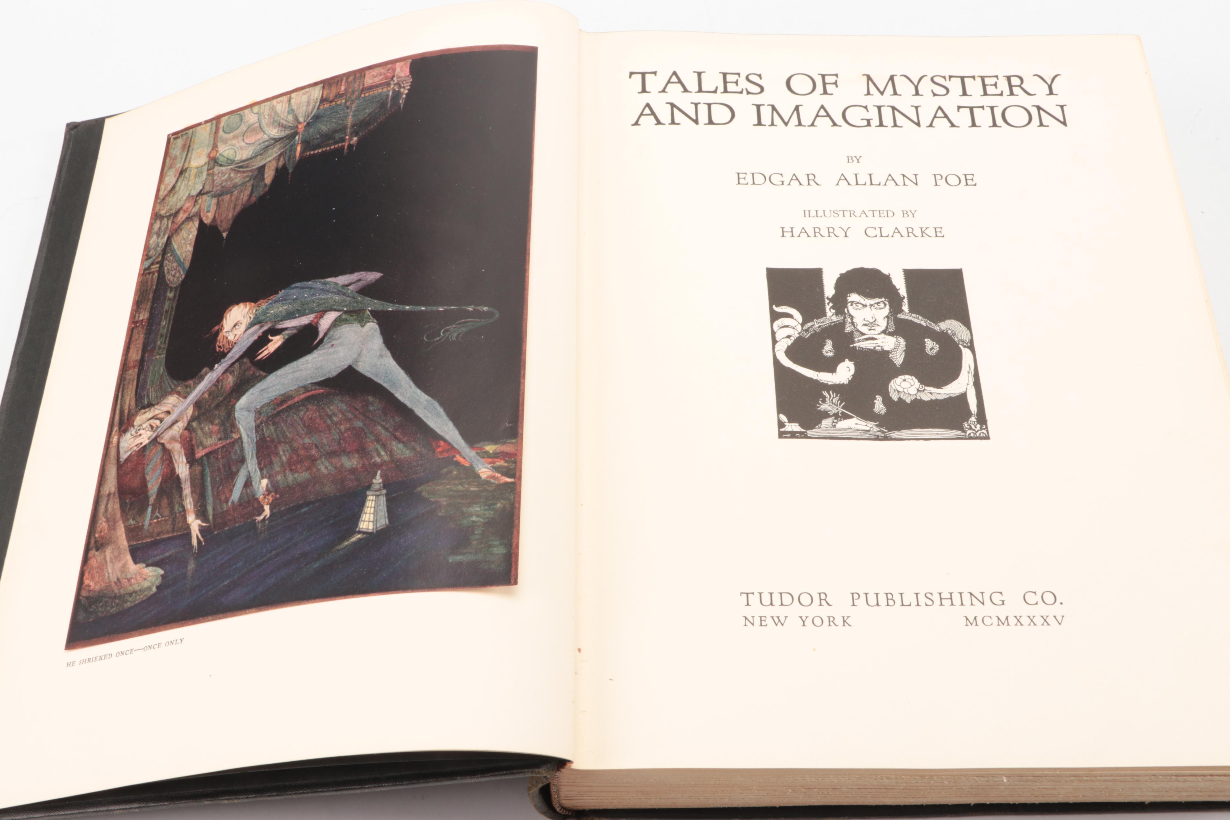 Harry Clarke Illustrated "Tales of Mystery and Imagination" by Edgar Allan Poe