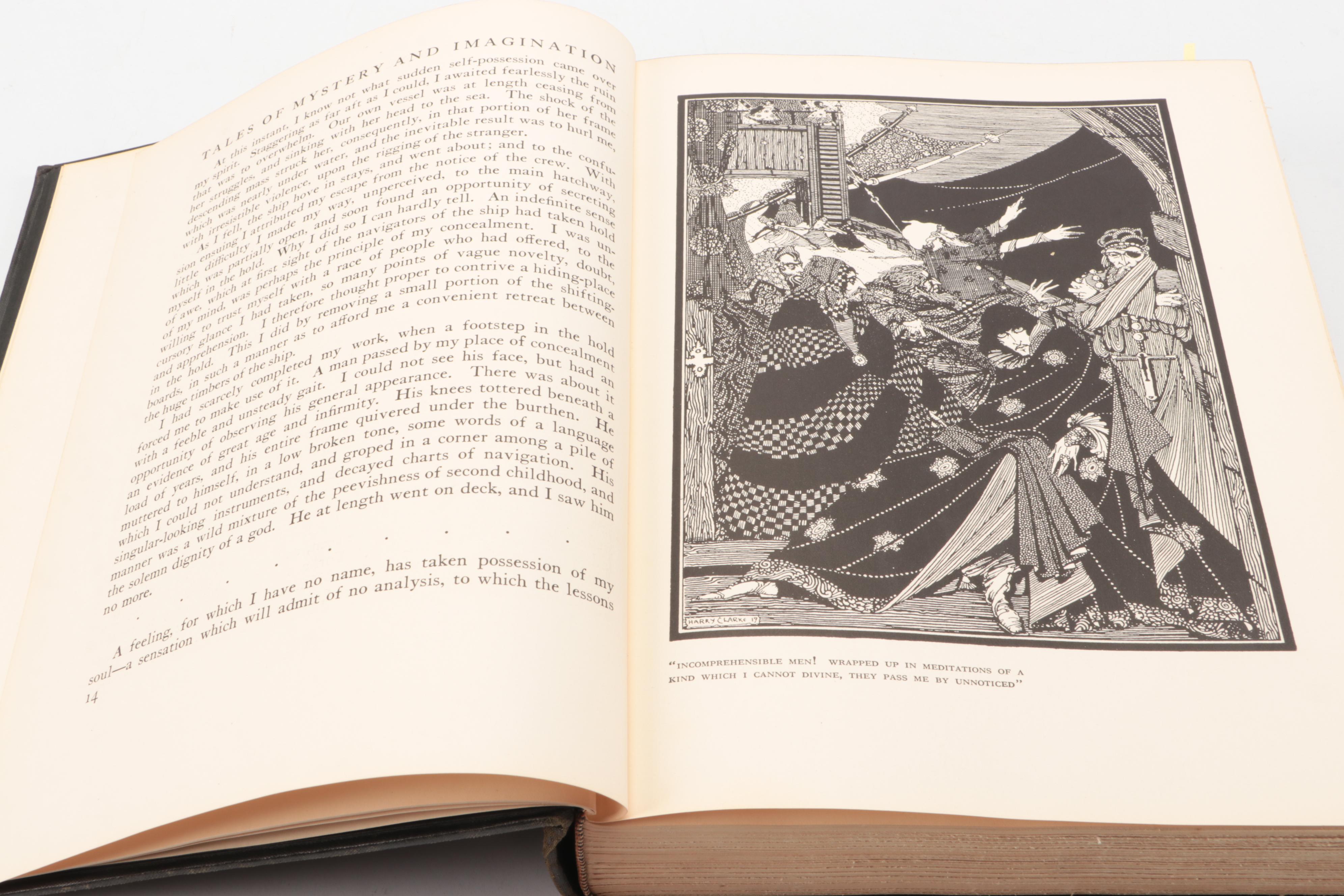 Harry Clarke Illustrated "Tales of Mystery and Imagination" by Edgar Allan Poe