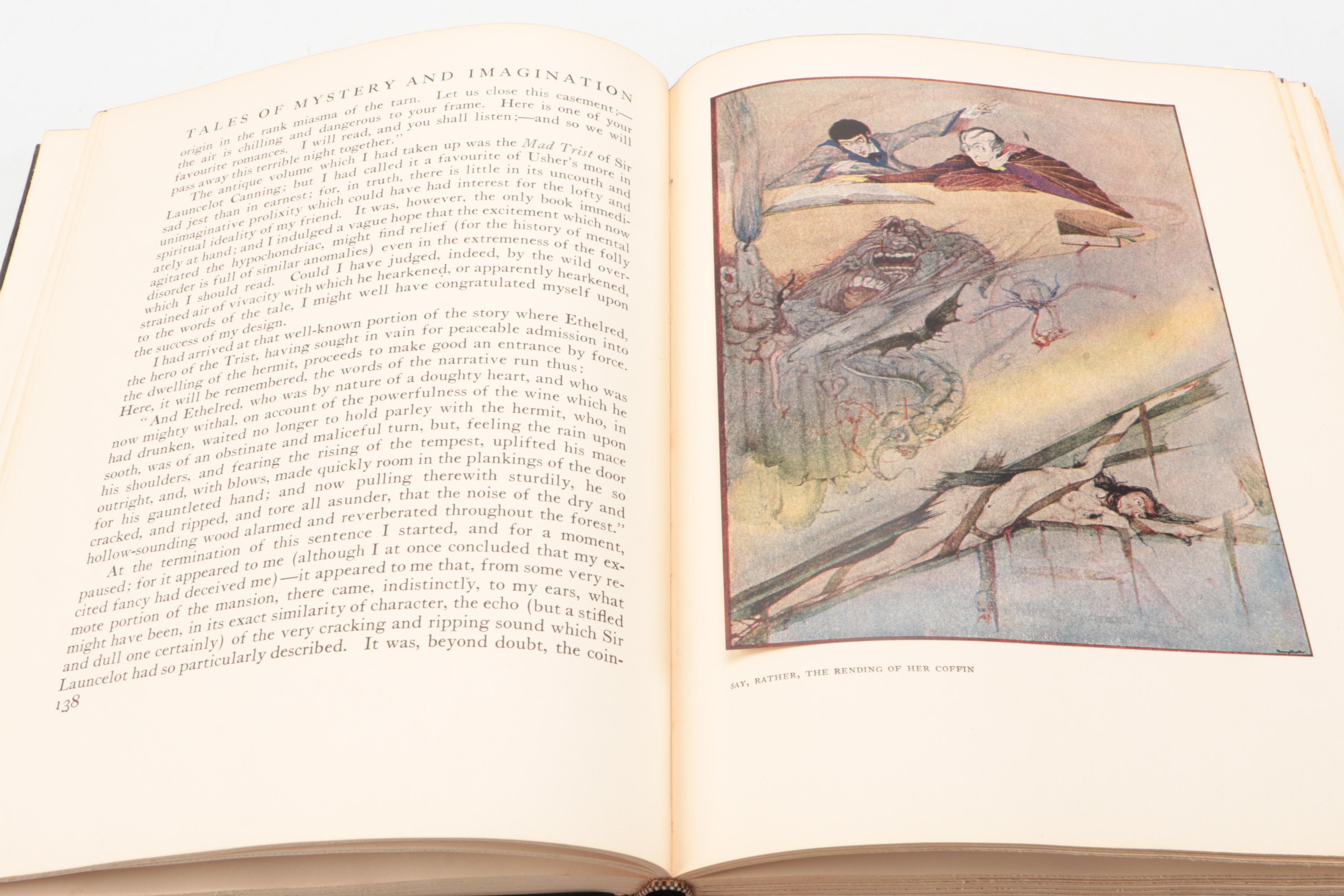 Harry Clarke Illustrated "Tales of Mystery and Imagination" by Edgar Allan Poe