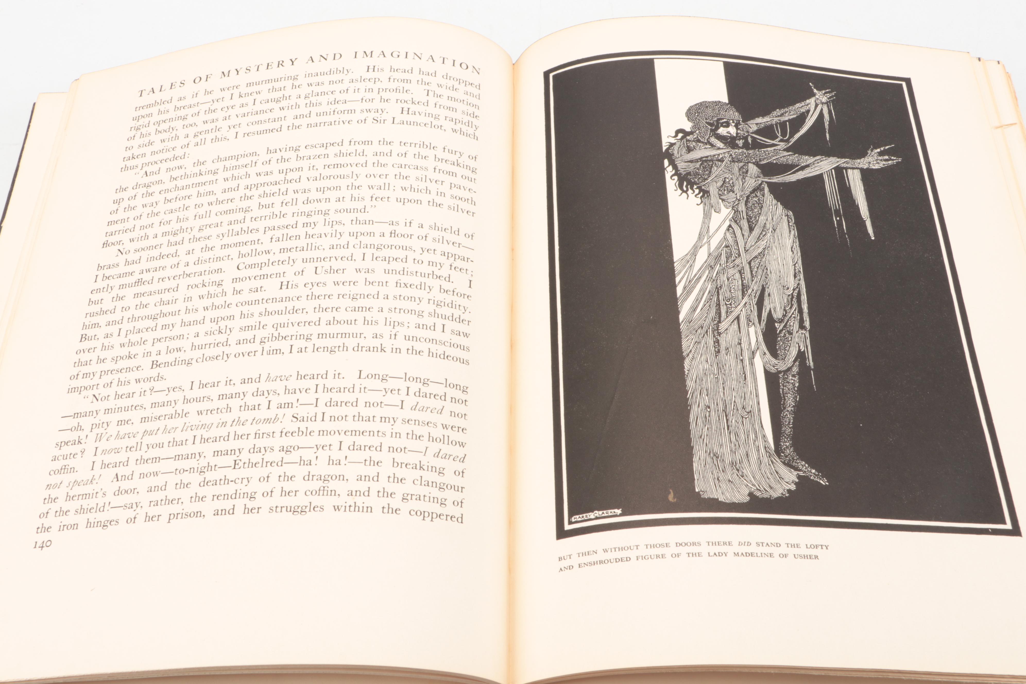 Harry Clarke Illustrated "Tales of Mystery and Imagination" by Edgar Allan Poe