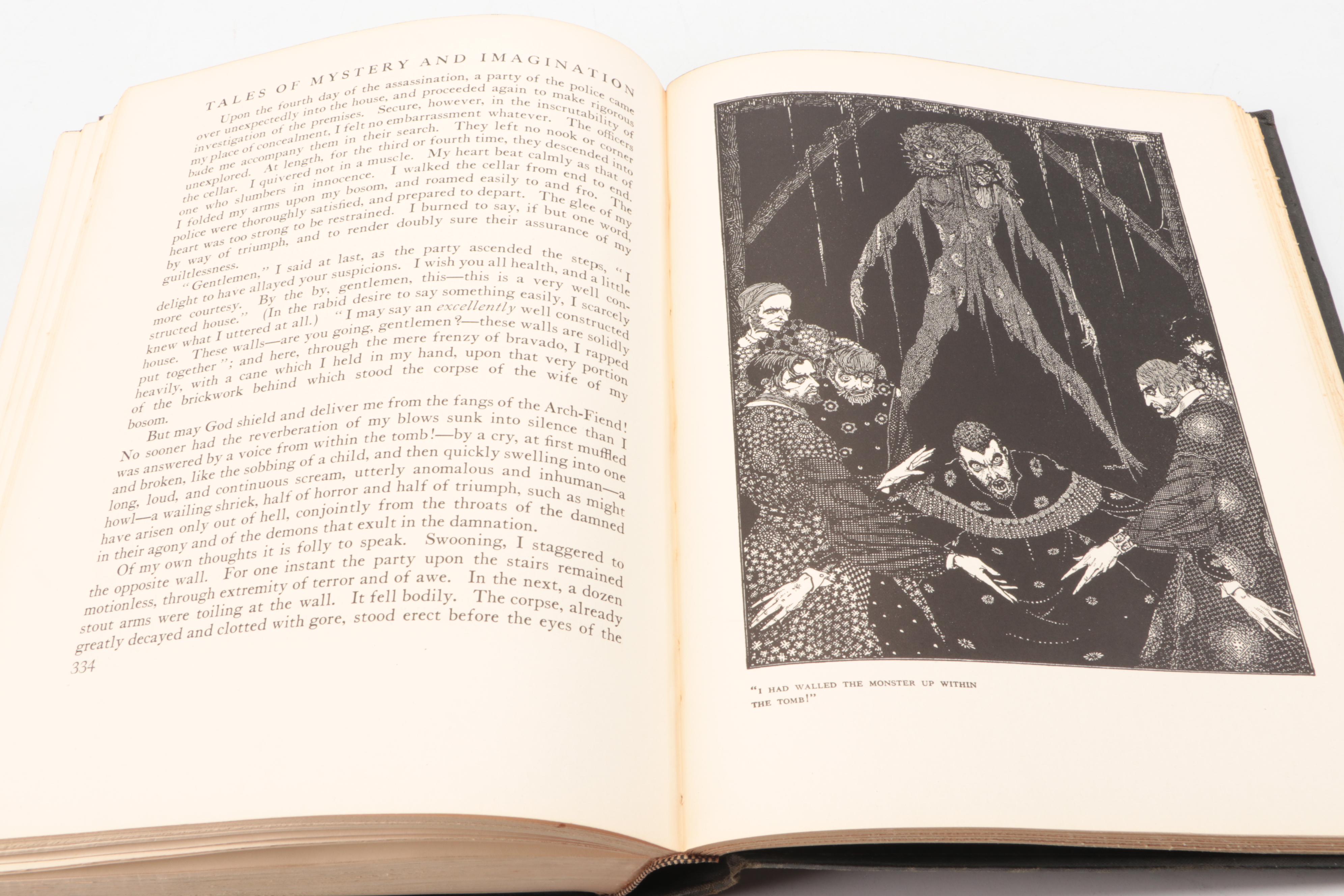 Harry Clarke Illustrated "Tales of Mystery and Imagination" by Edgar Allan Poe