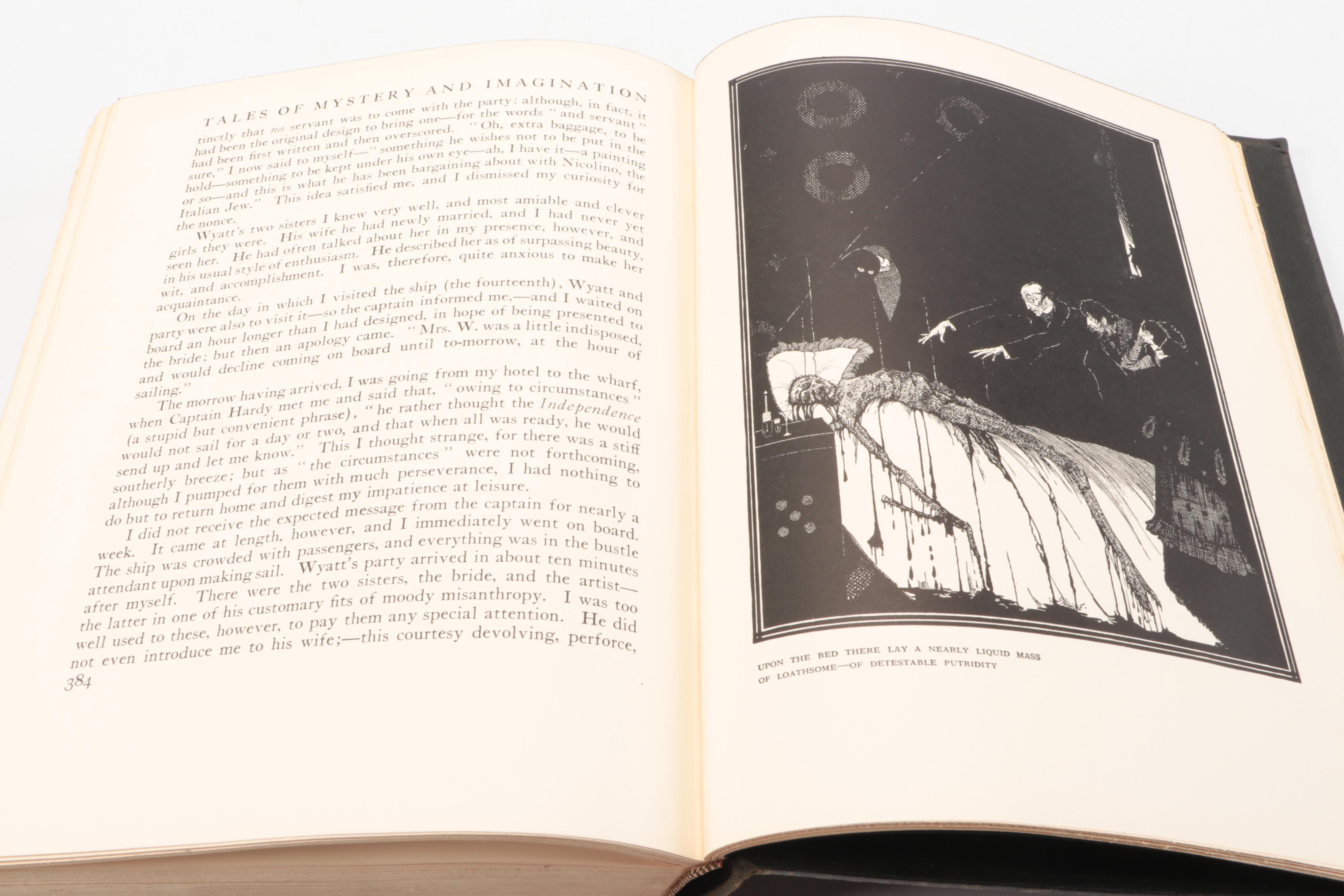 Harry Clarke Illustrated "Tales of Mystery and Imagination" by Edgar Allan Poe