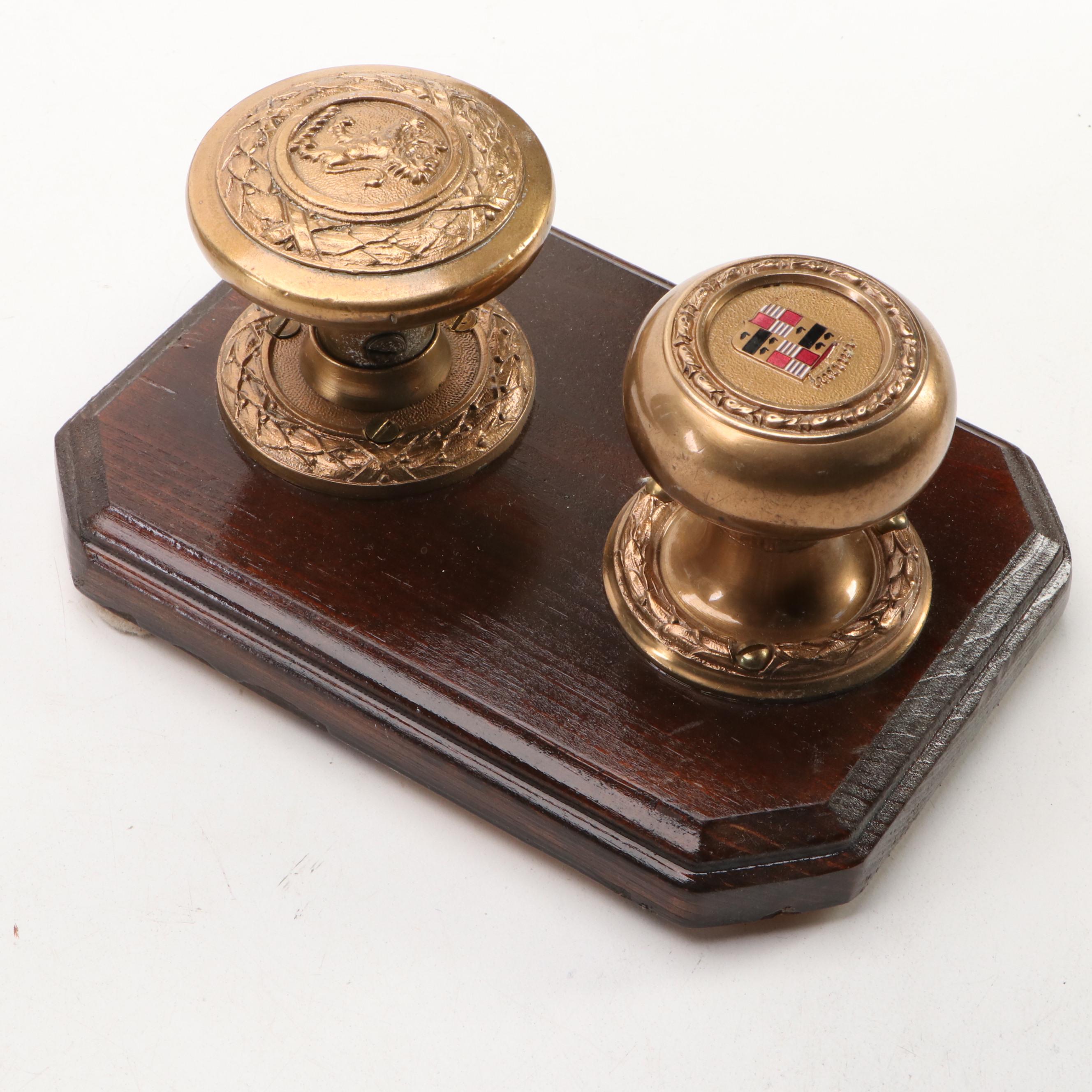 Doorknob Wall Decor with Picture Frame