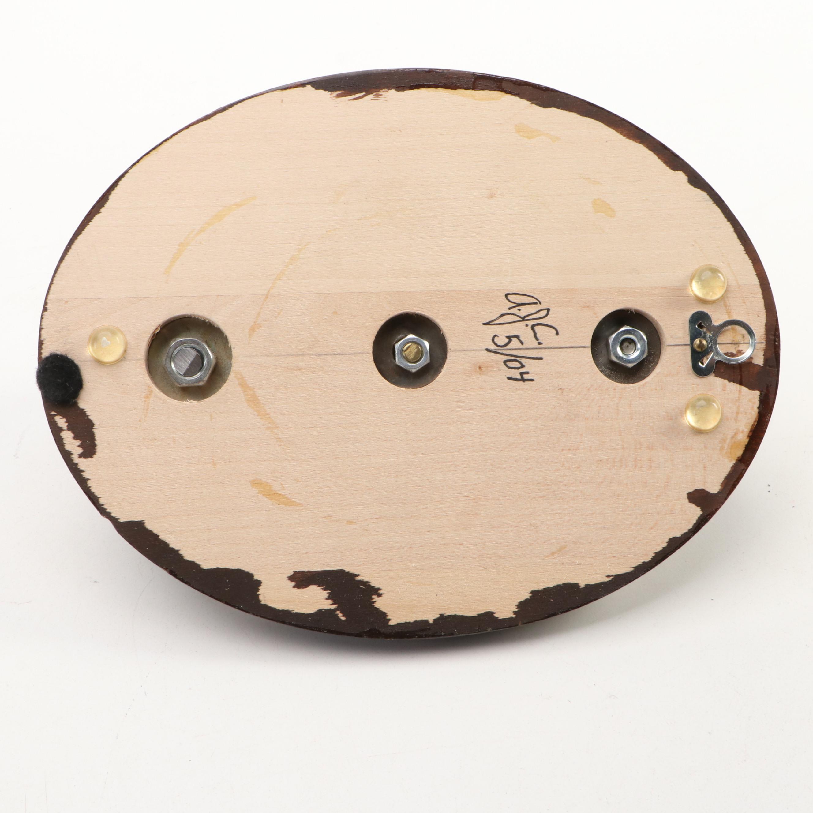 Doorknob Wall Decor with Picture Frame