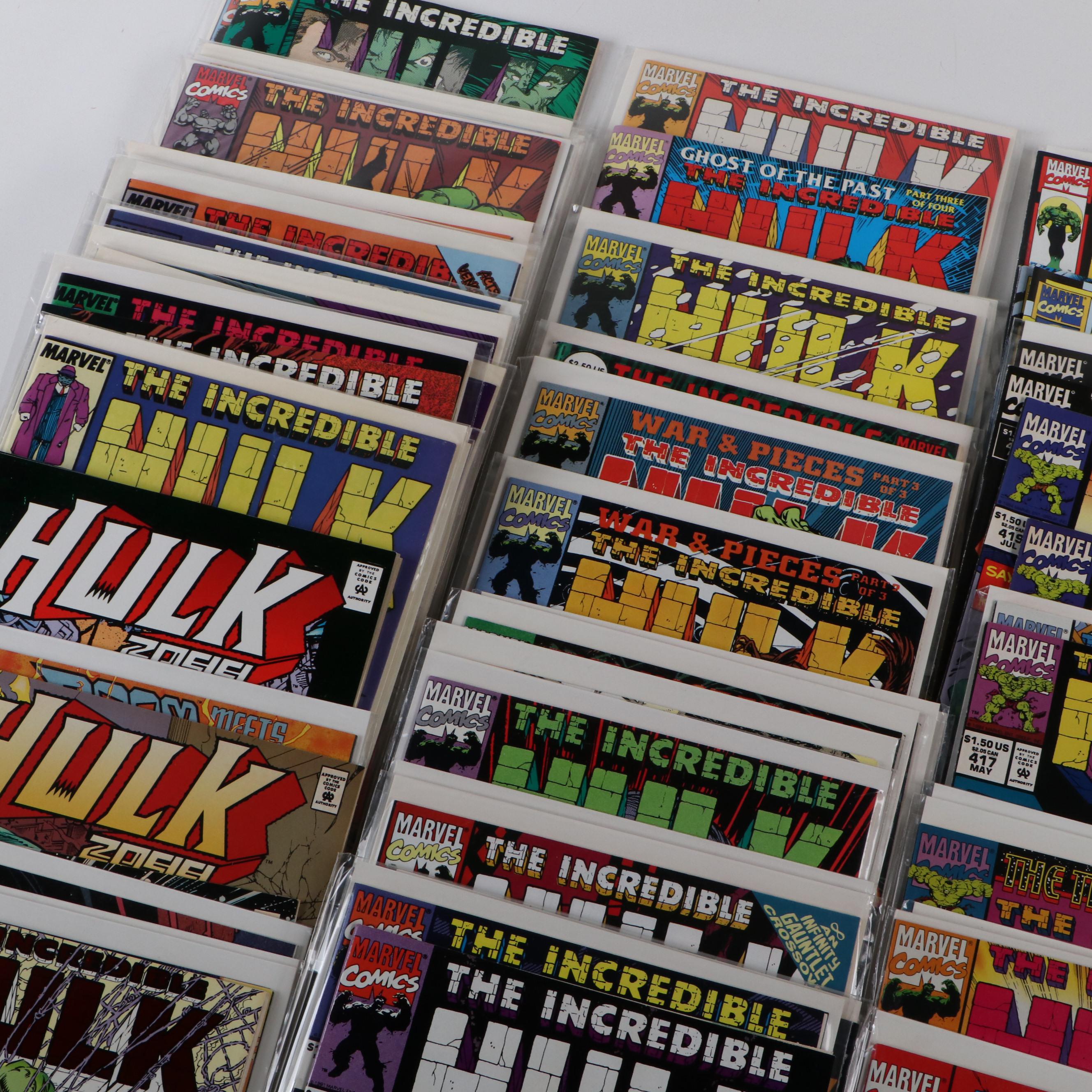 Modern Age "The Incredible Hulk" Comics with Other Marvel Comics Featuring Hulk