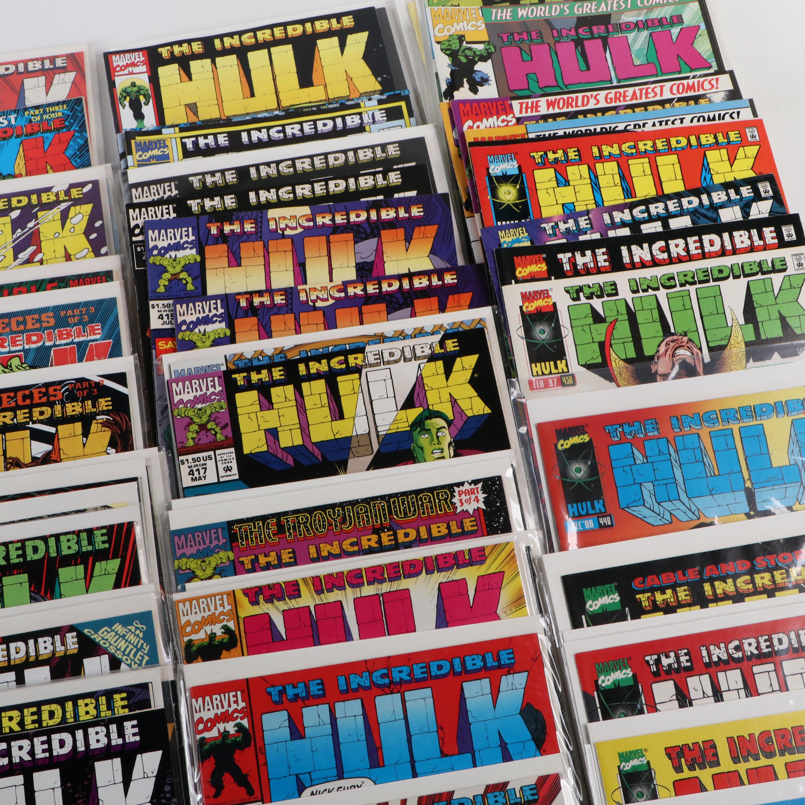Modern Age "The Incredible Hulk" Comics with Other Marvel Comics Featuring Hulk