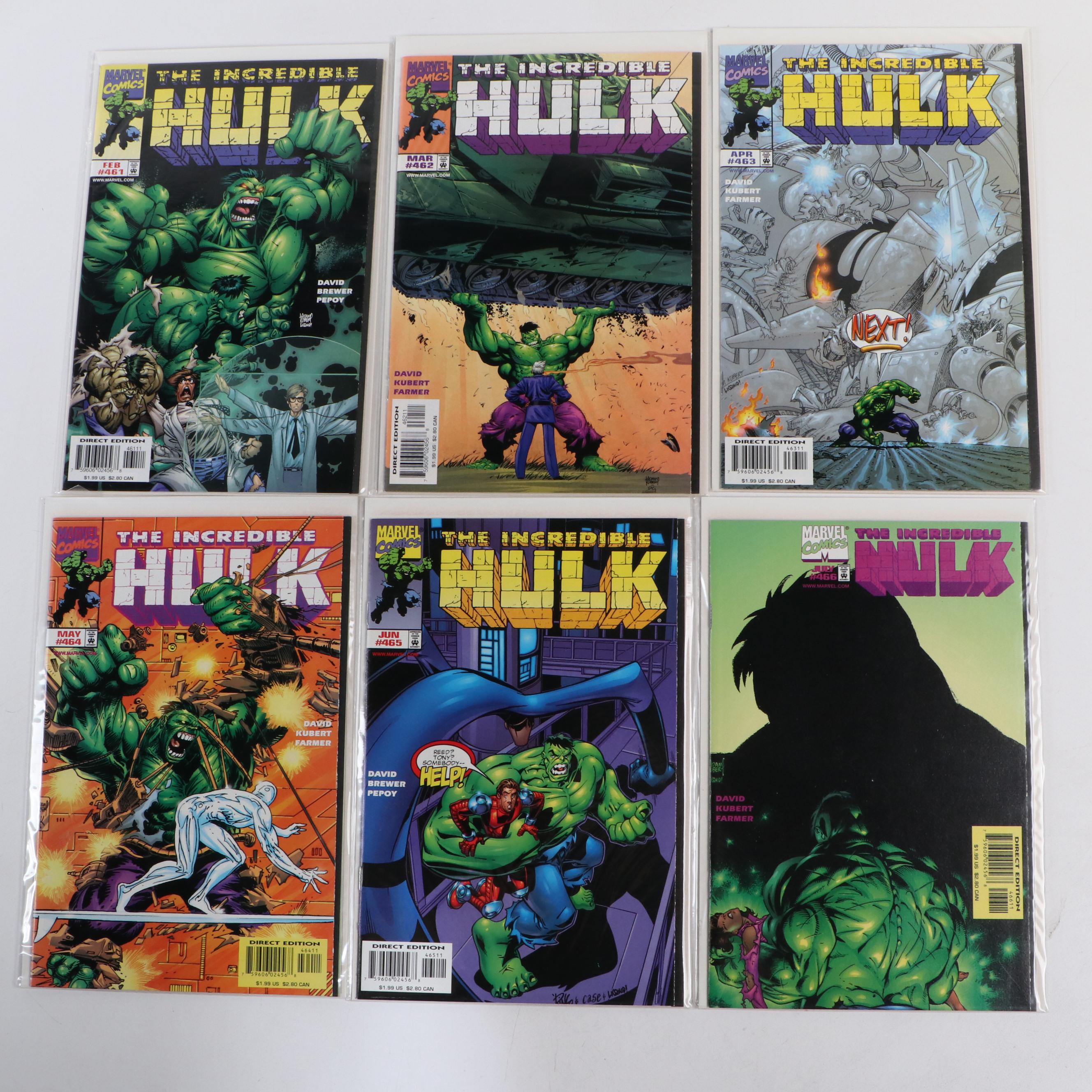 Modern Age "The Incredible Hulk" Comics with Other Marvel Comics Featuring Hulk