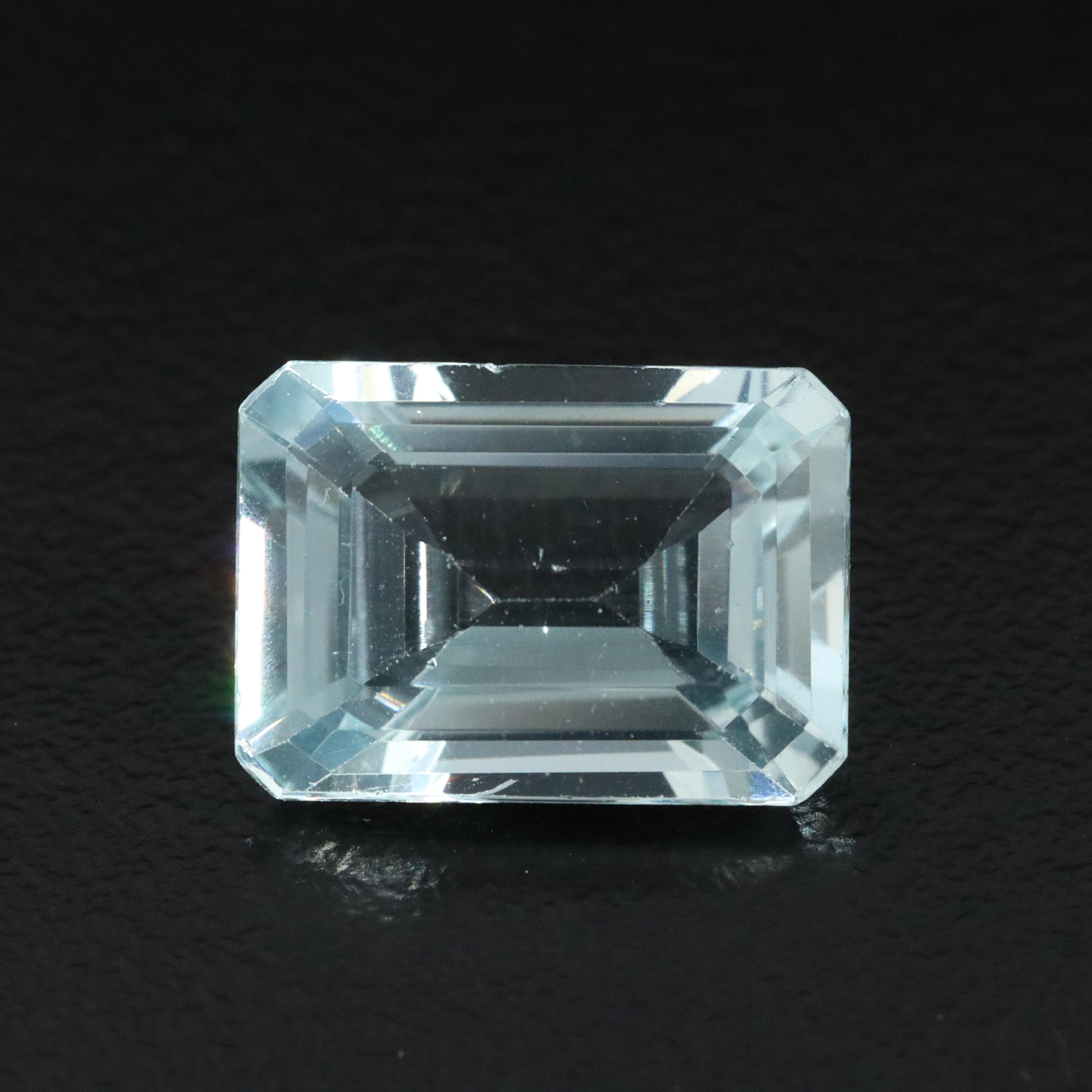 Loose 6.04 CT Aquamarine
