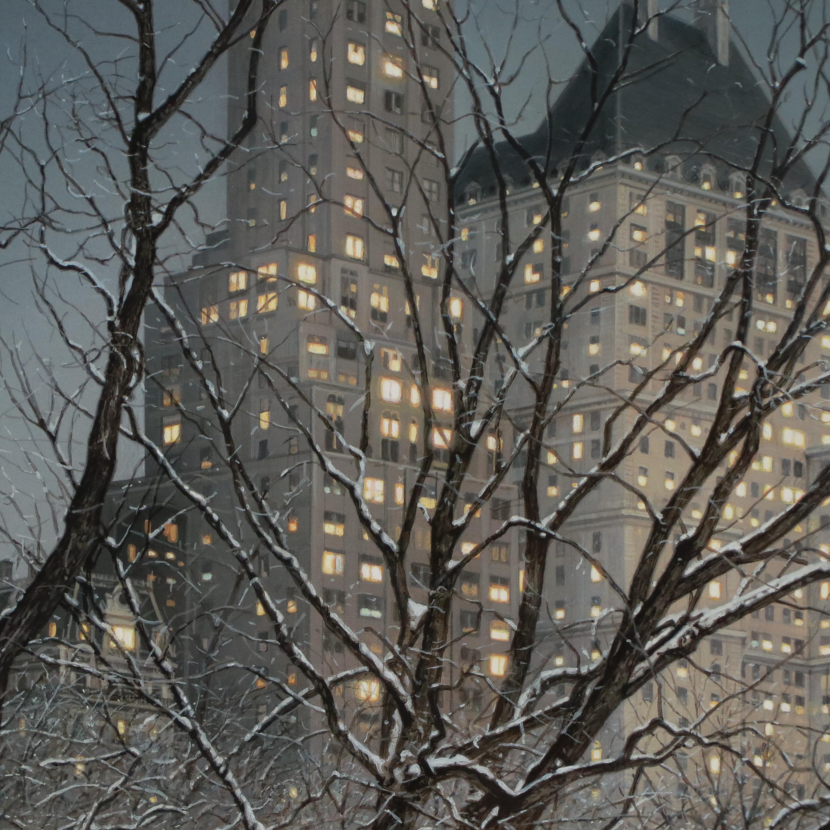 Rod Chase Offset Lithograph "Twilight in Central Park," 2006