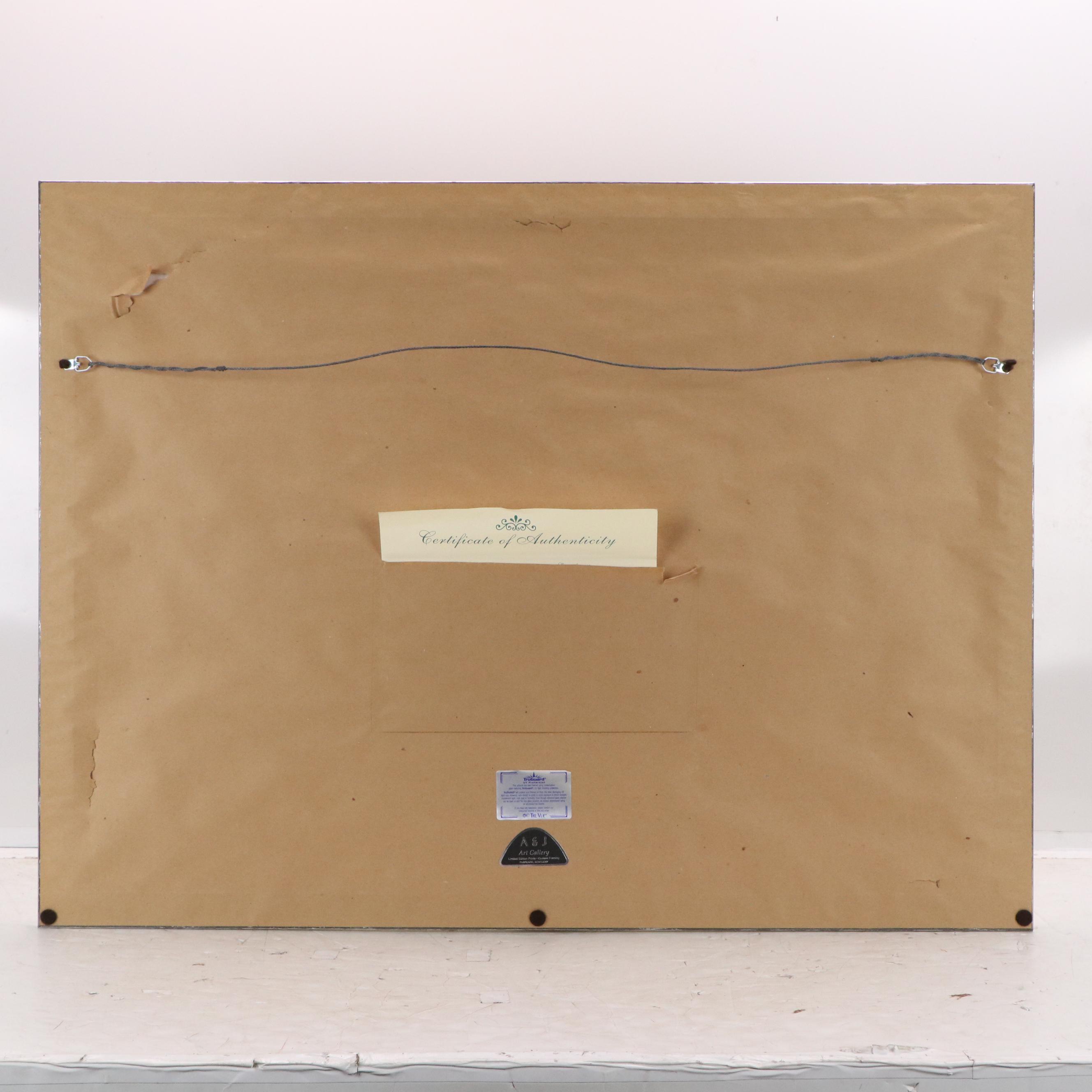 Rod Chase Offset Lithograph "Twilight in Central Park," 2006