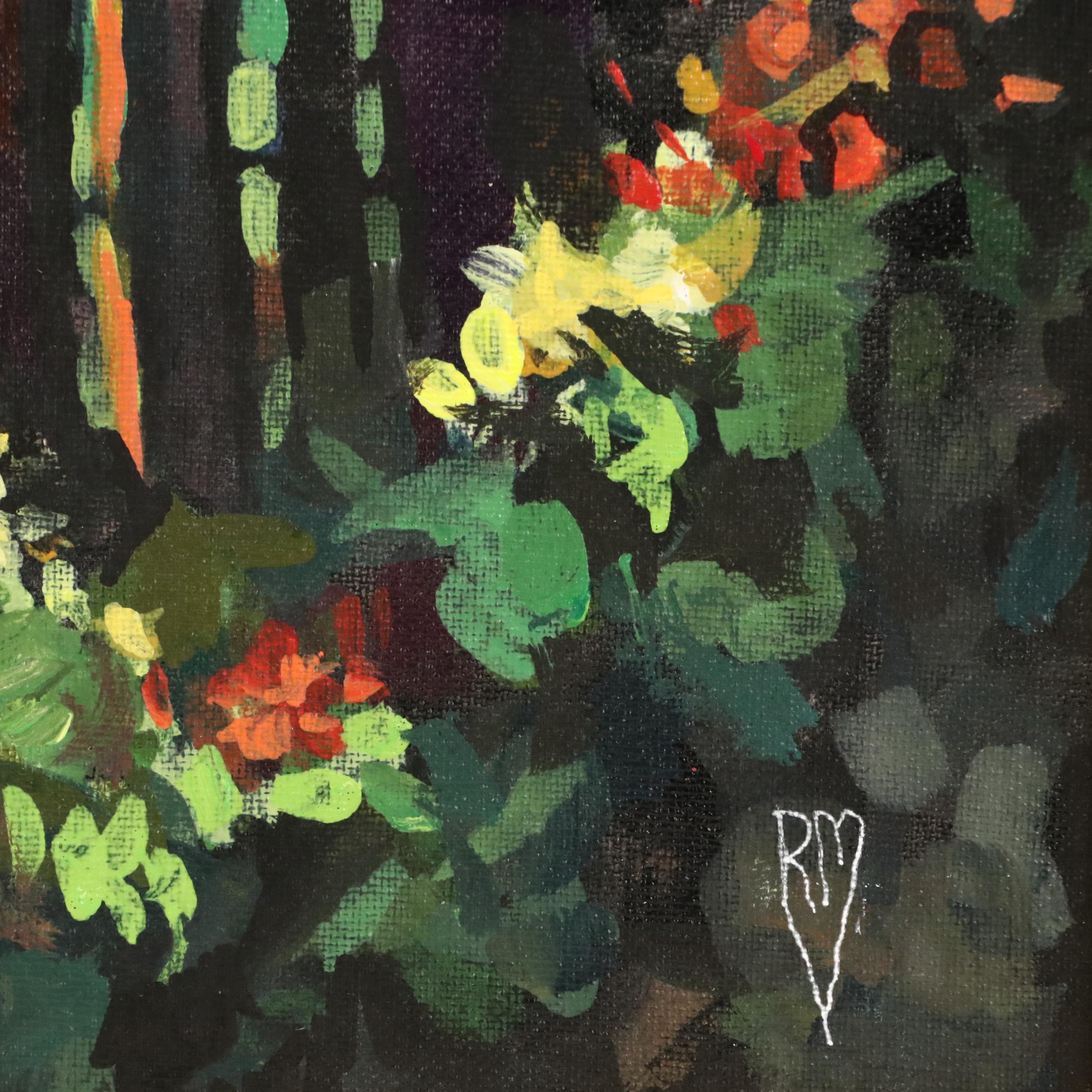 Forest Landscape Oil Painting, 21st Century