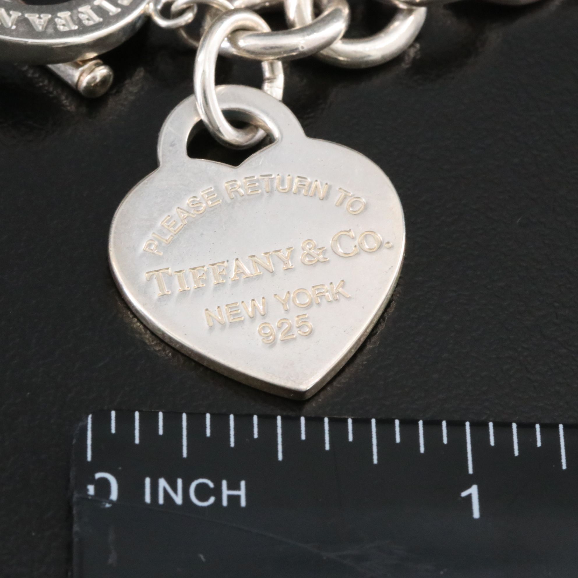 Tiffany & Co. Return to Tiffany Sterling Heart Tag Toggle Bracelet