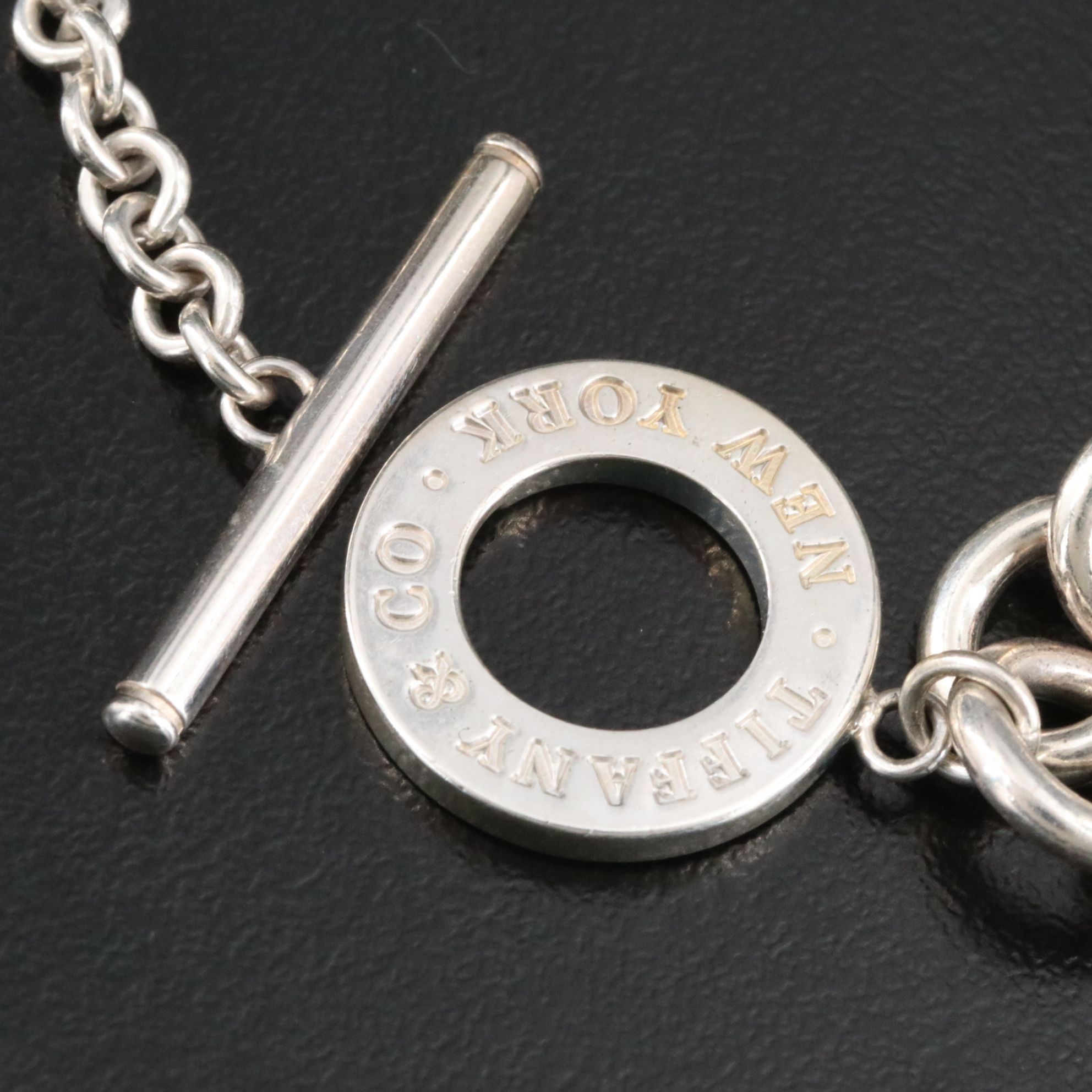 Tiffany & Co. Return to Tiffany Sterling Heart Tag Toggle Bracelet