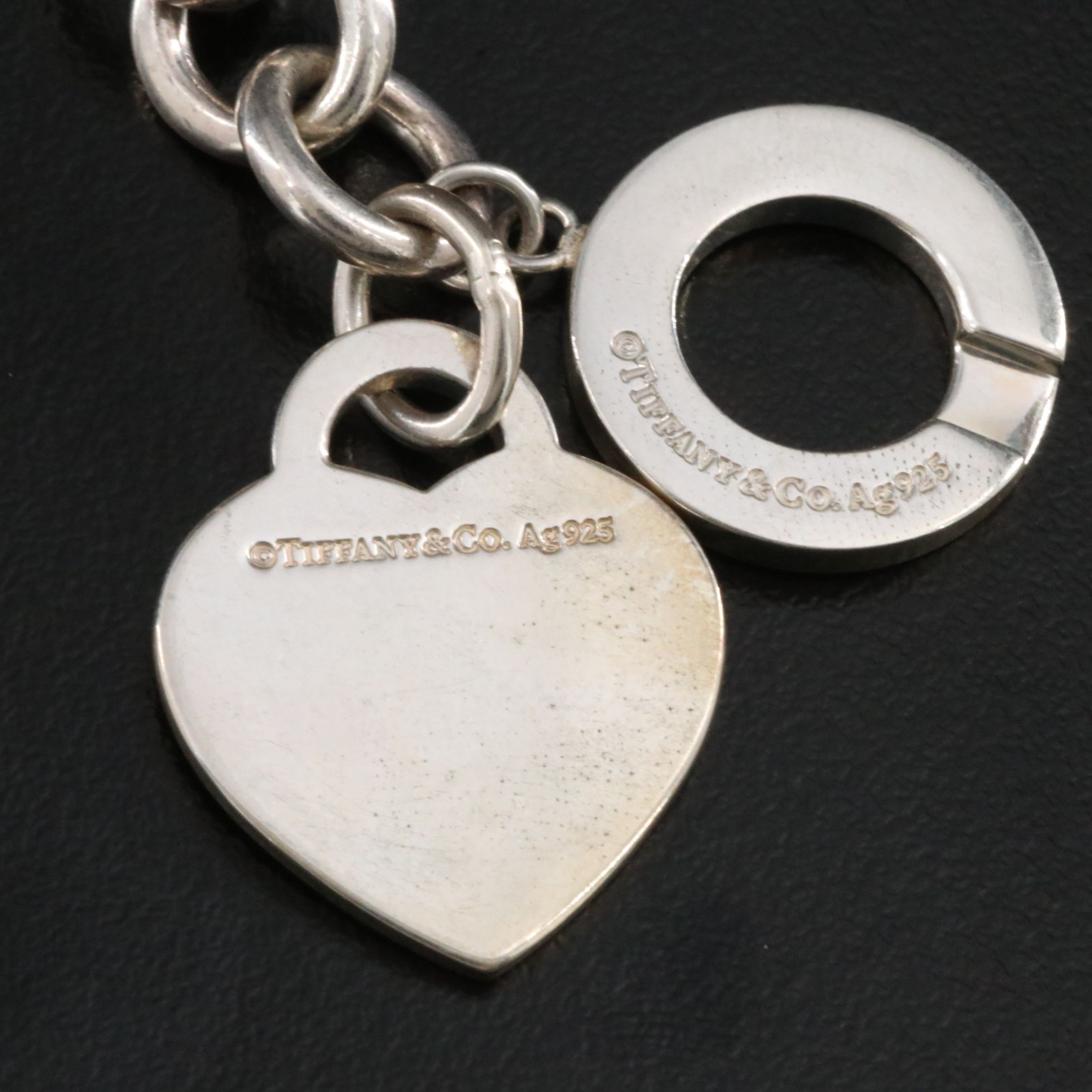 Tiffany & Co. Return to Tiffany Sterling Heart Tag Toggle Bracelet