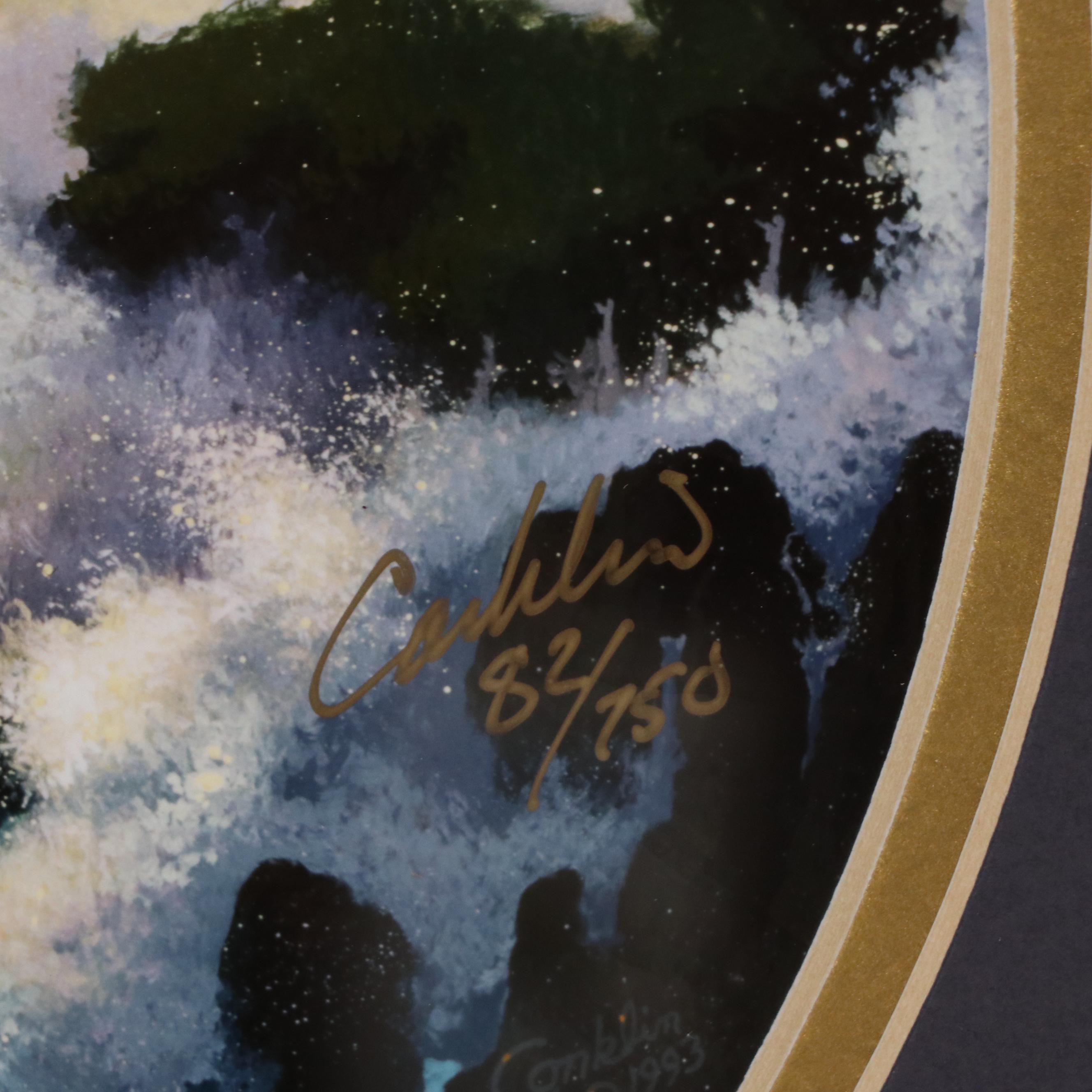 Gary Conklin Tropical Seascape Giclée "Radiance," 1995