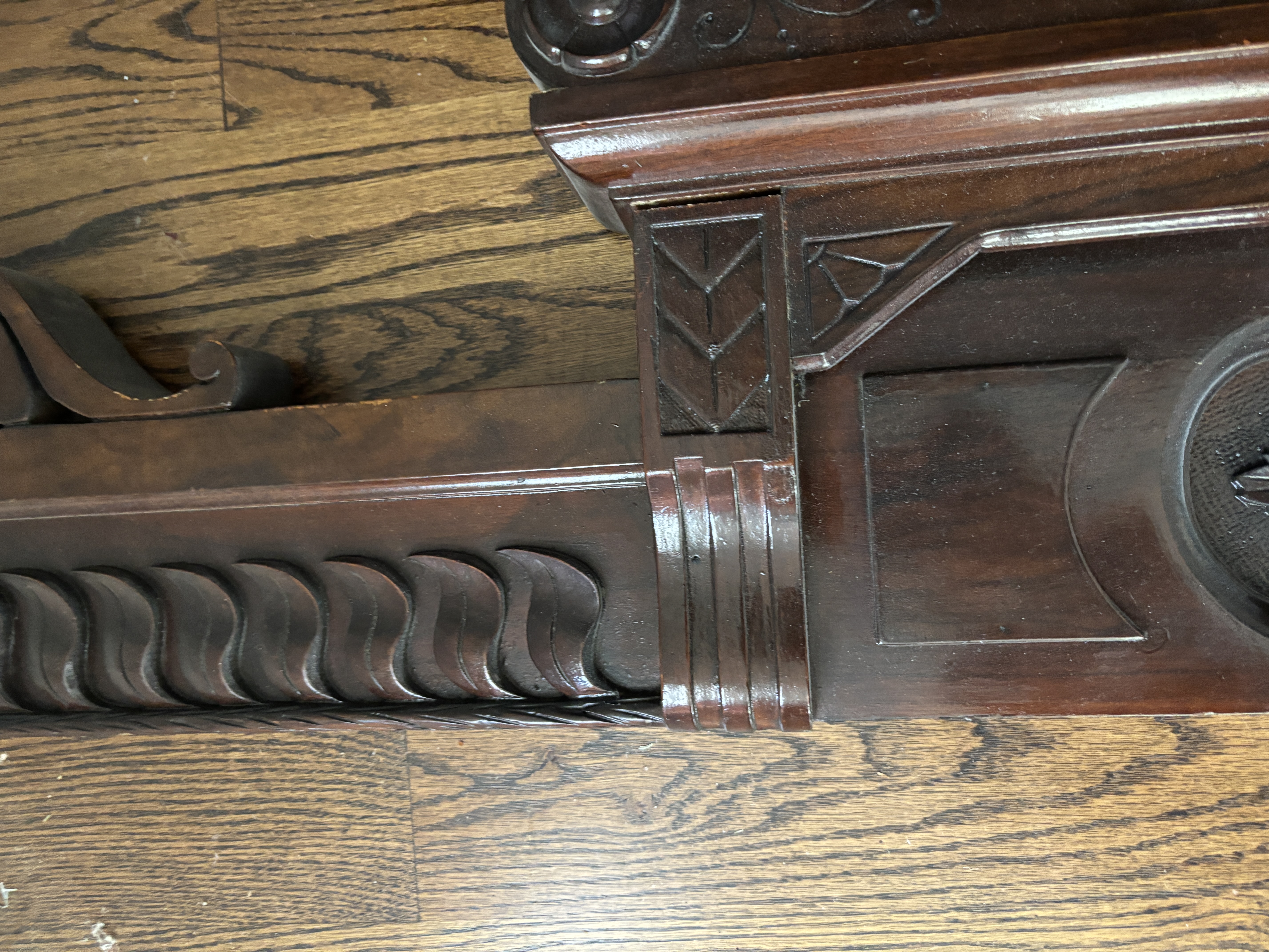 Victorian Burl Wood and Walnut Armoire, Late 19th/Early 20th Century
