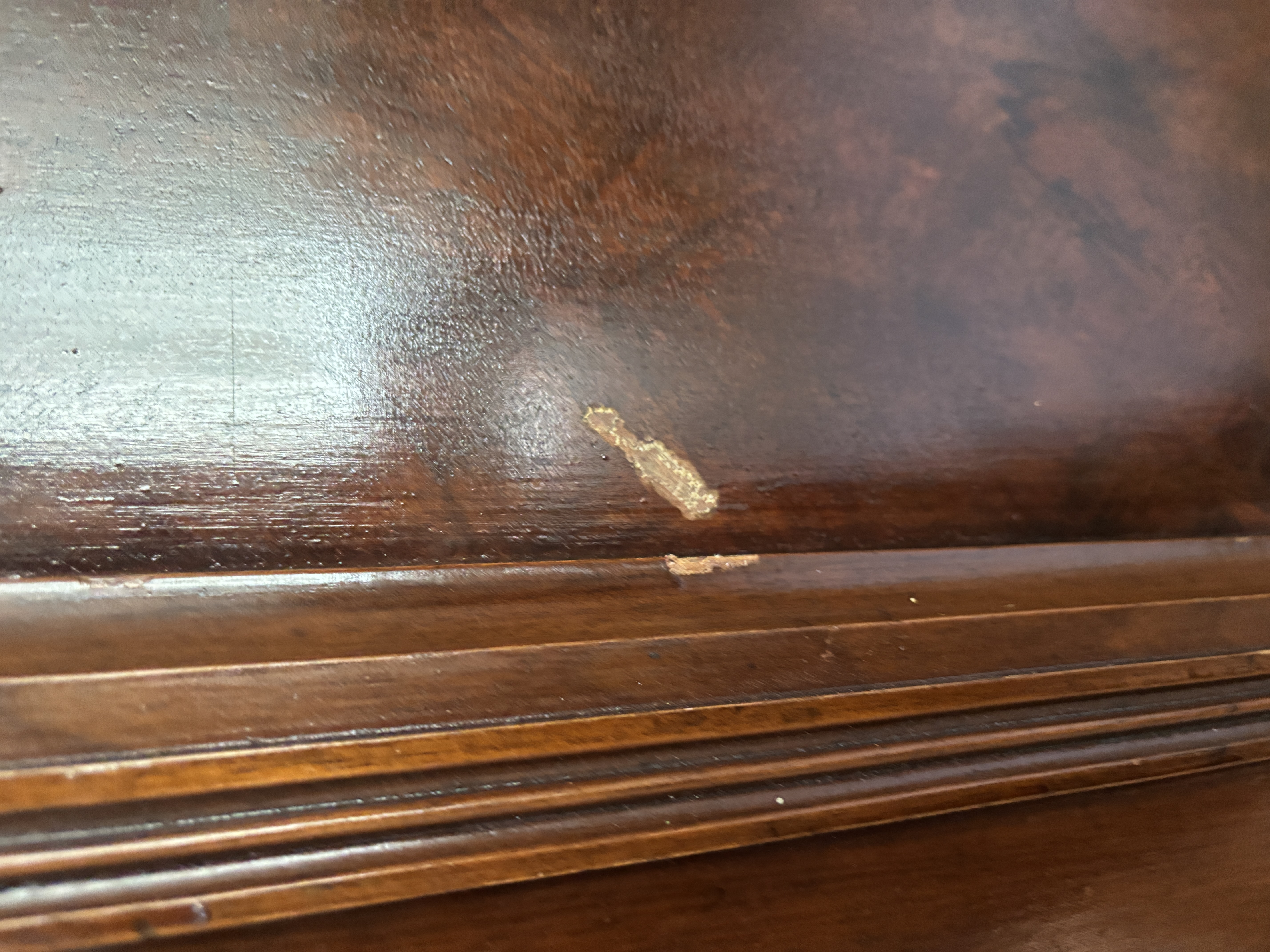 Victorian Burl Wood and Walnut Armoire, Late 19th/Early 20th Century