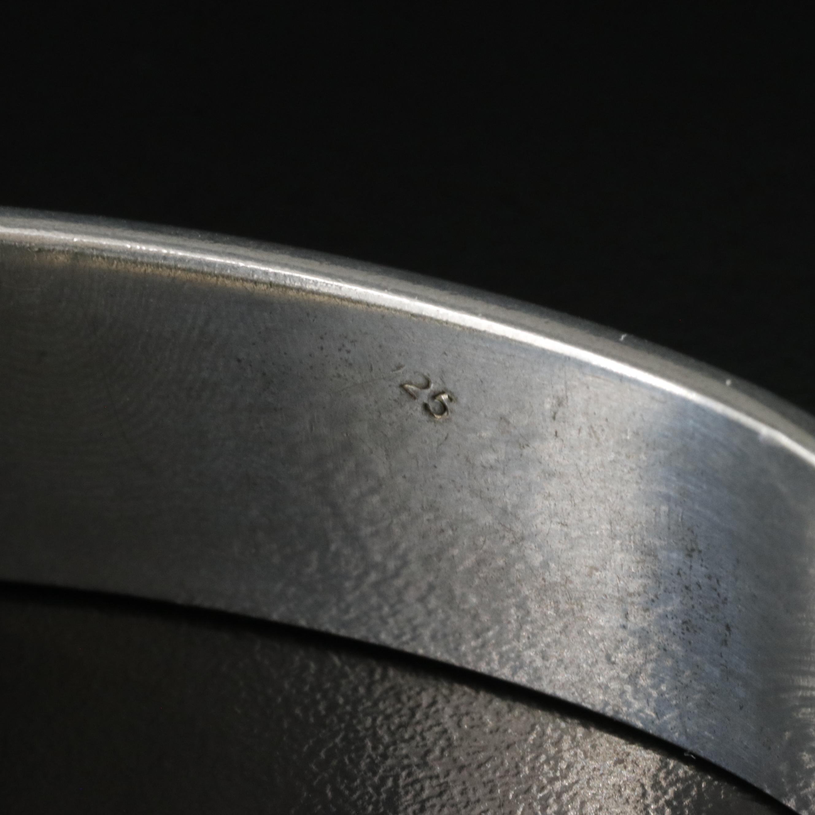 Sterling Hinged Bracelet