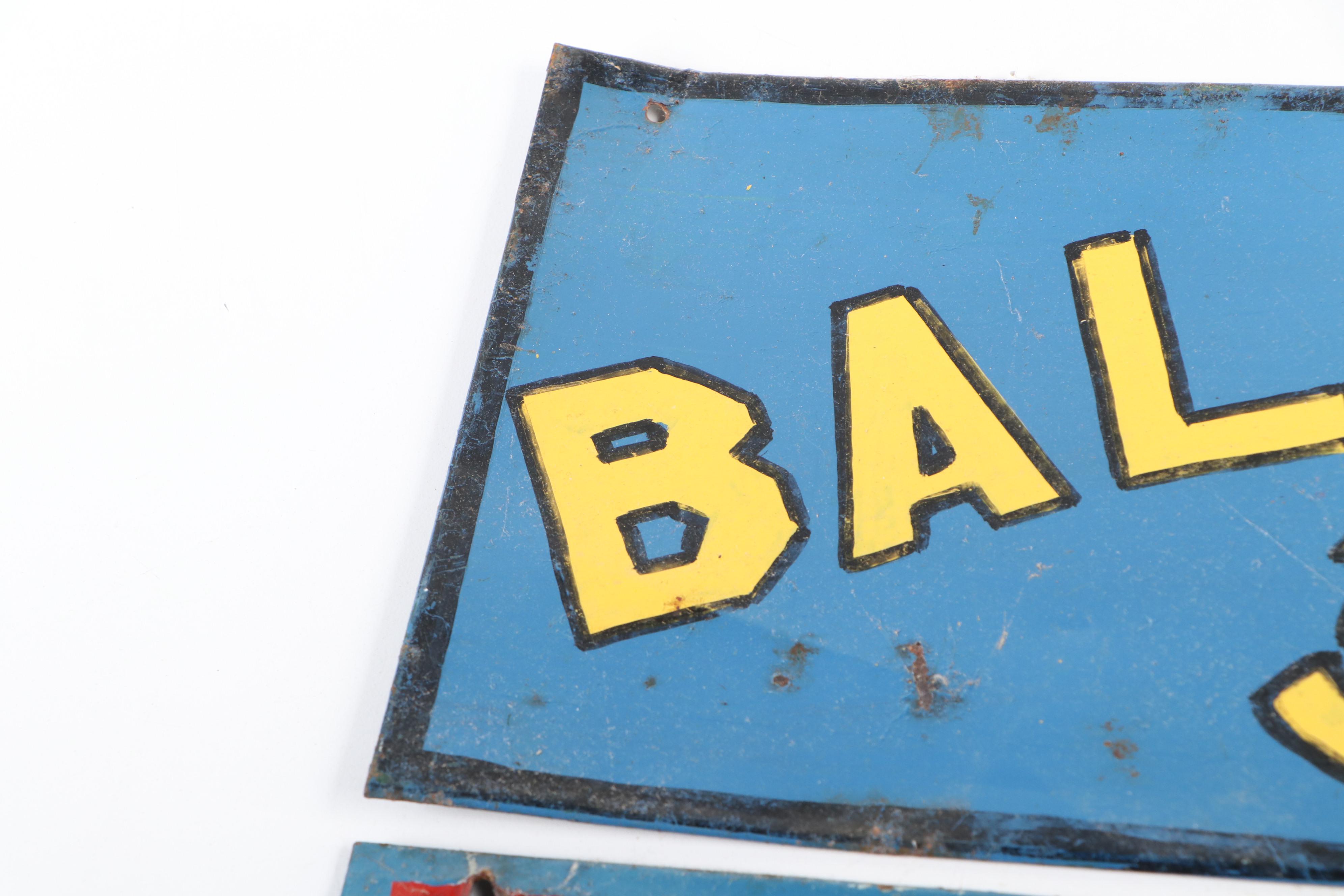 Times-Star Newspaper with Other Advertising Signs, Mid-20th Century