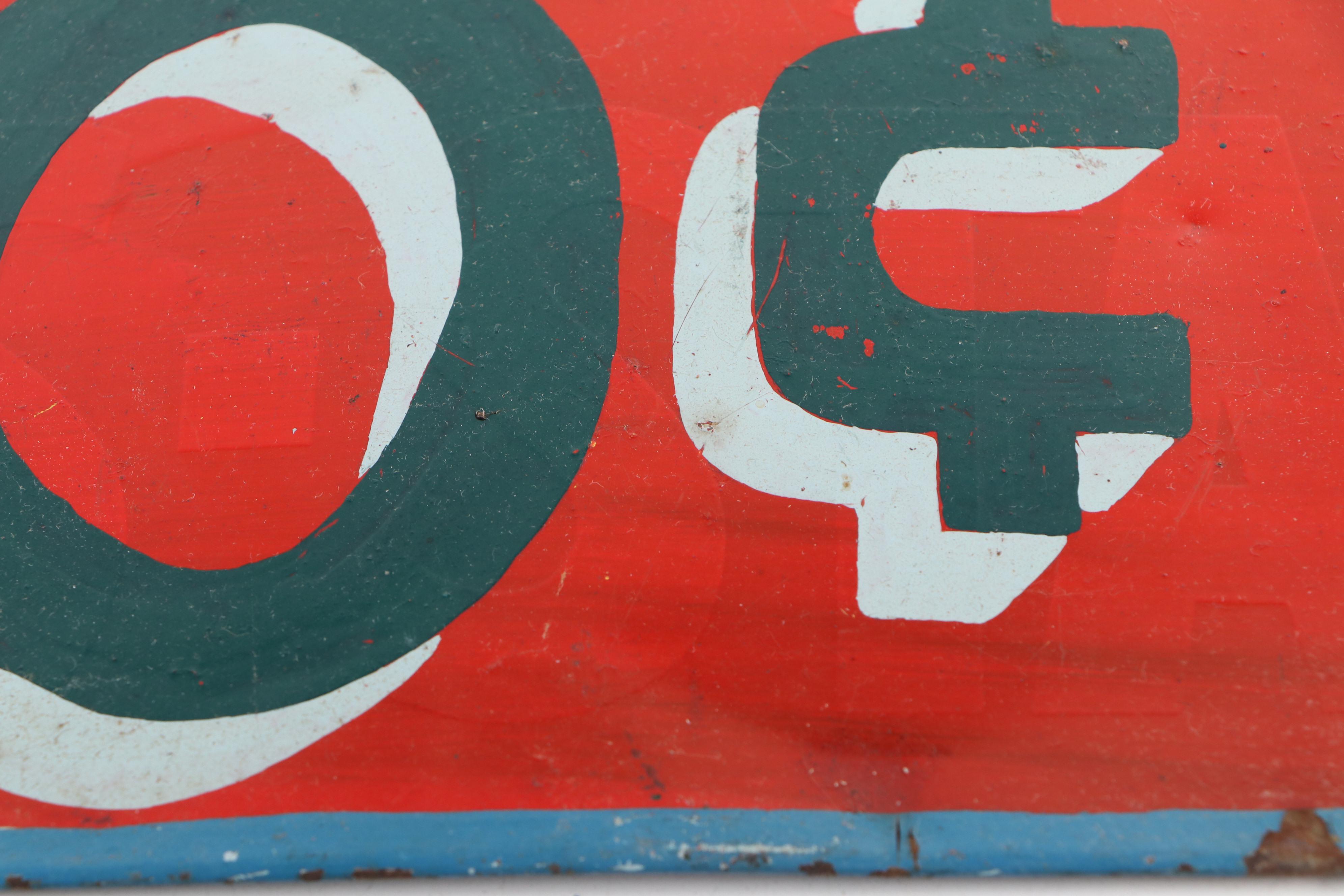 Times-Star Newspaper with Other Advertising Signs, Mid-20th Century