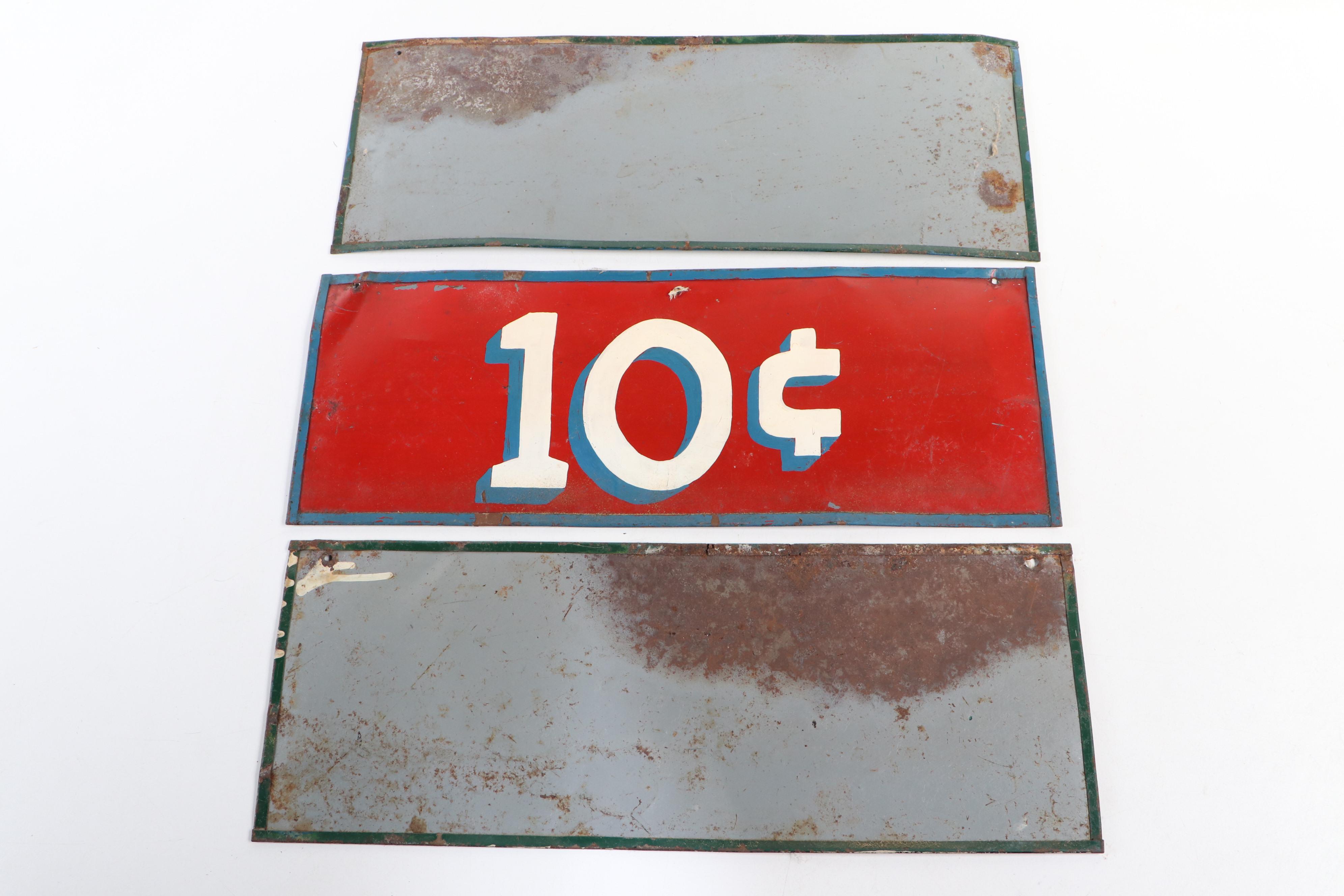 Times-Star Newspaper with Other Advertising Signs, Mid-20th Century