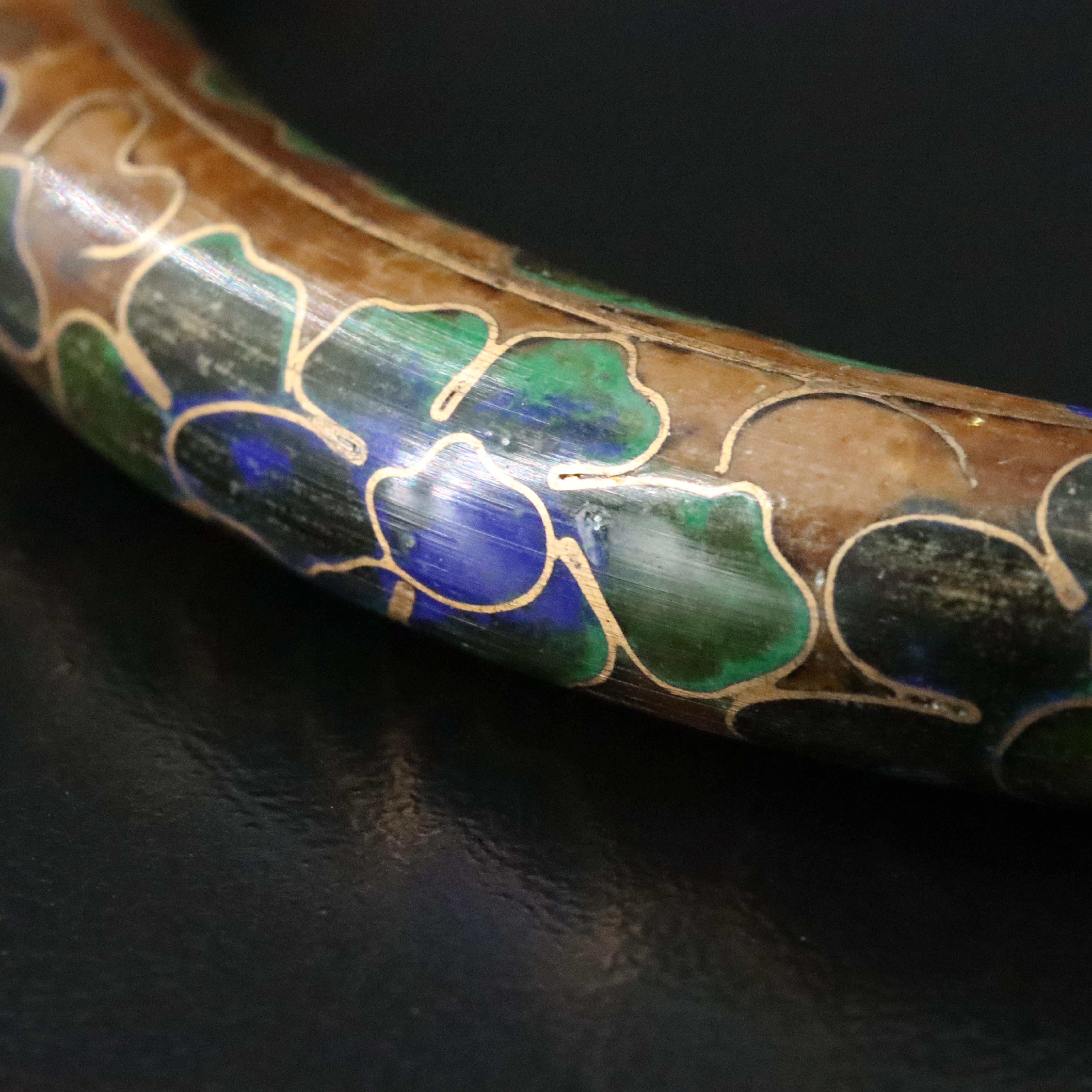 Cloisonné Enamel Bangle