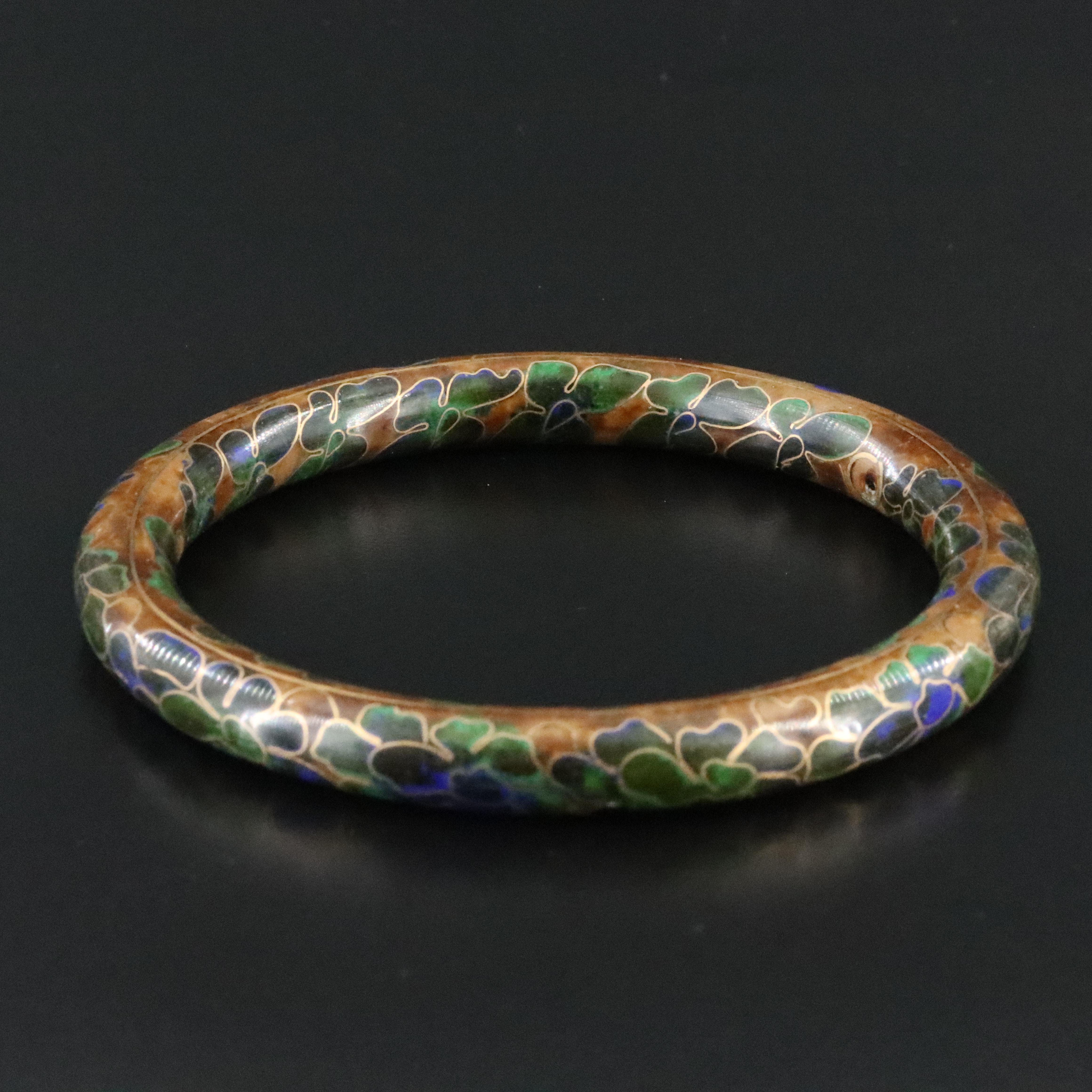 Cloisonné Enamel Bangle