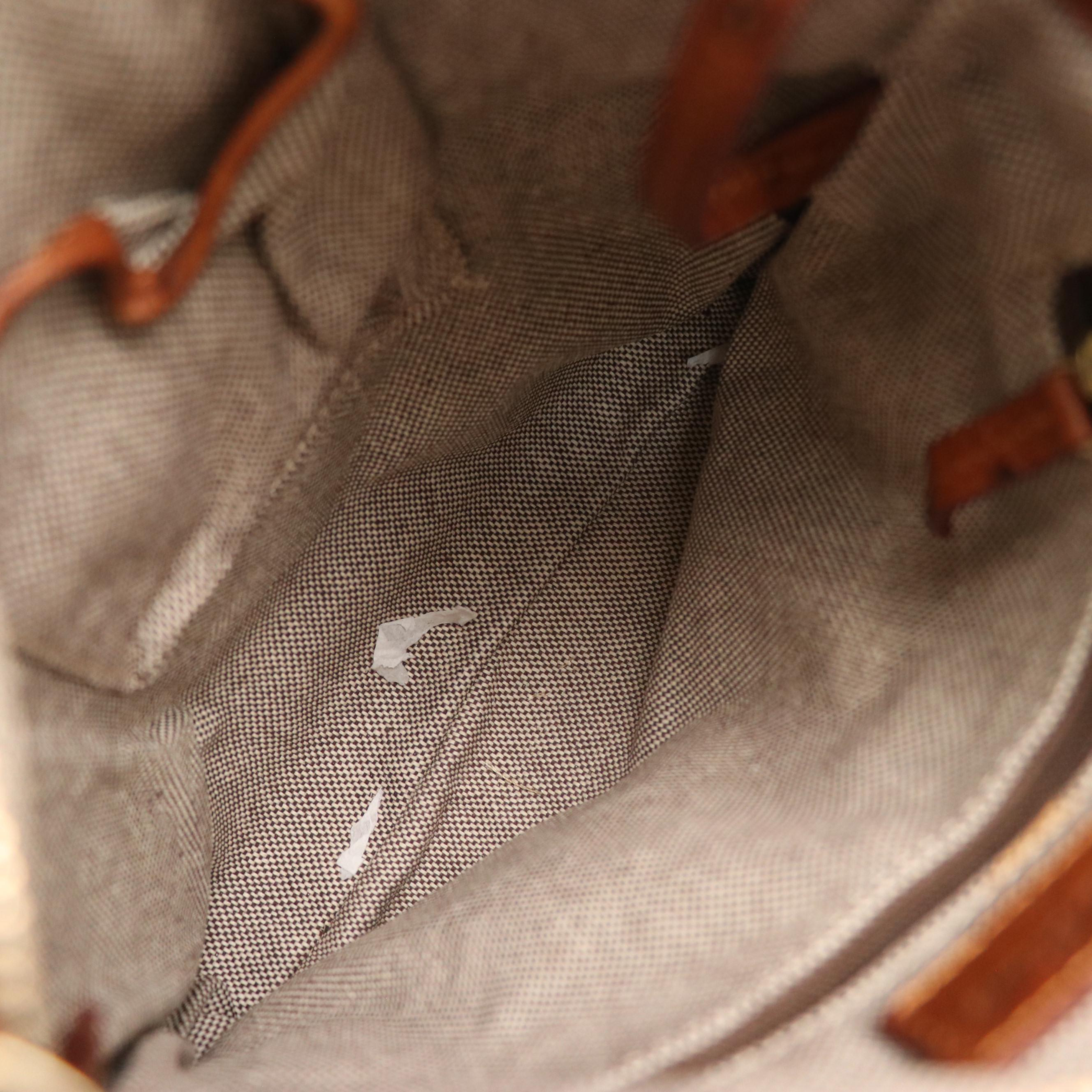 Dooney & Bourke Denim DB Monogram Purse and Leather Letter Carrier Bag