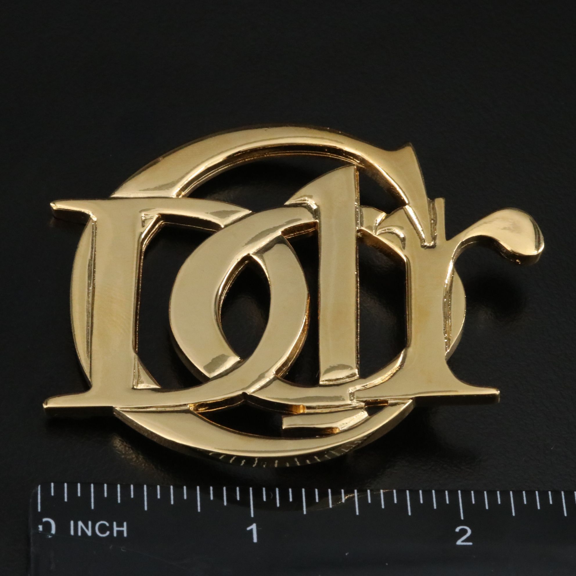 Parfums Dior Monogram Brooch