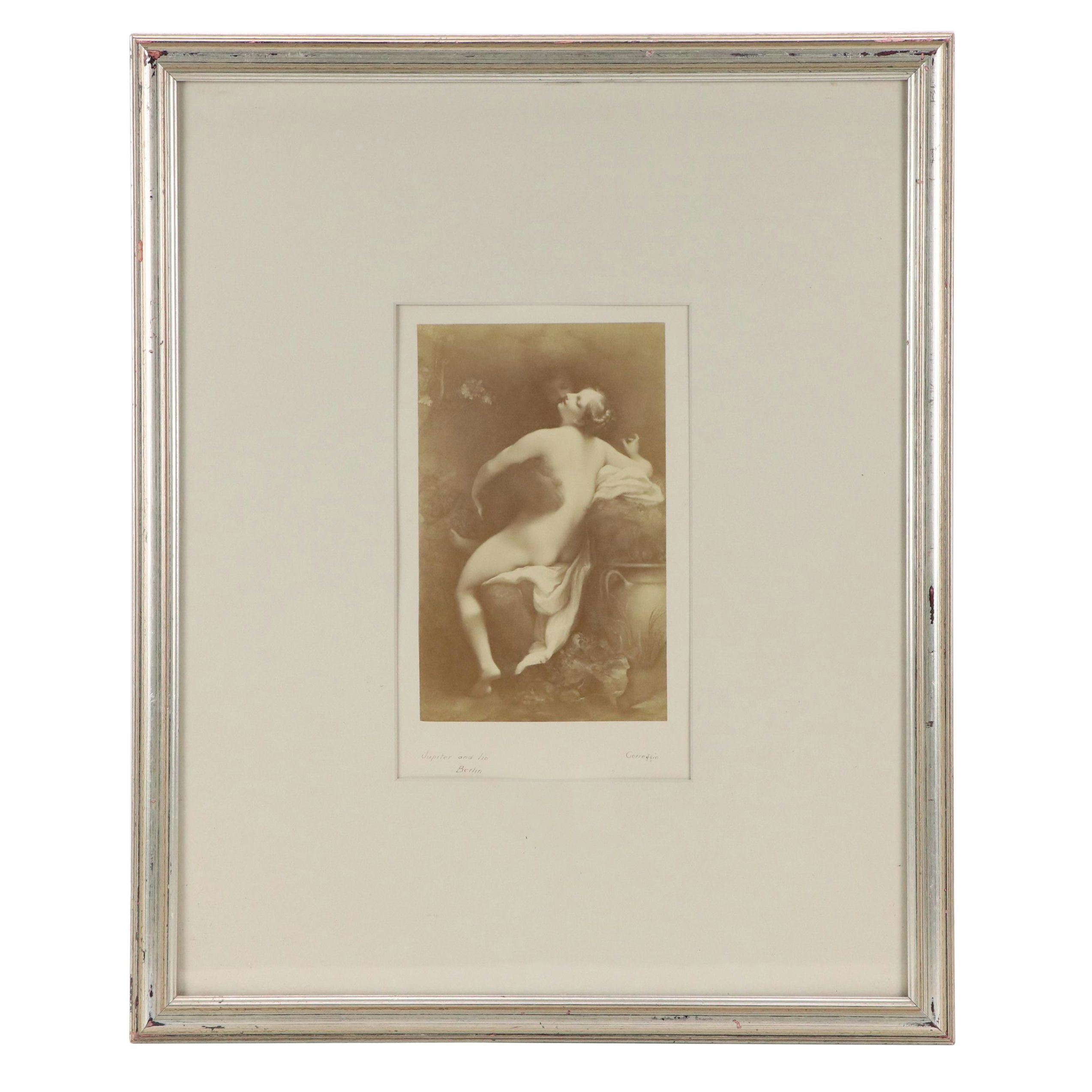 Photogravure After Antonio da Correggio "Jupiter and Io"