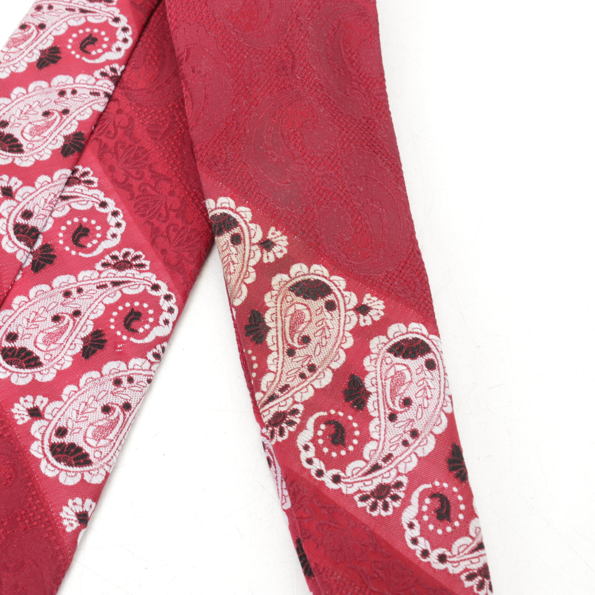 "Royal Rogue" with X'Andrini Green & Orange Stripes, Paisley & More Neckties