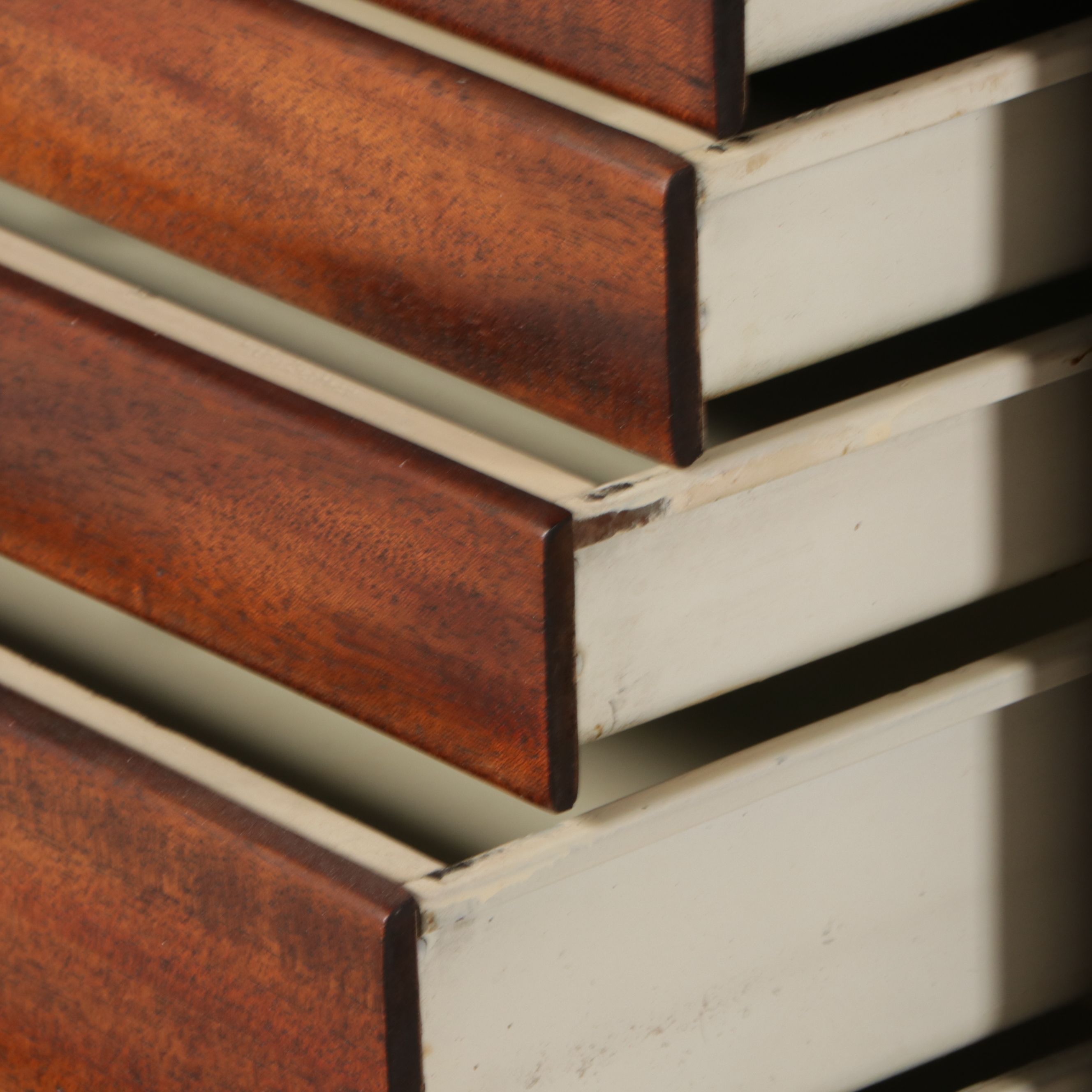 Mahogany Twenty-Two Drawer Dental Cabinet, Early 20th Century