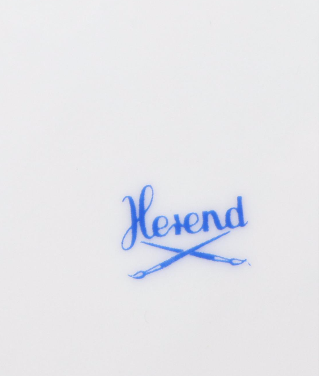 Herend Reticulated Porcelain Floral Wall Plates