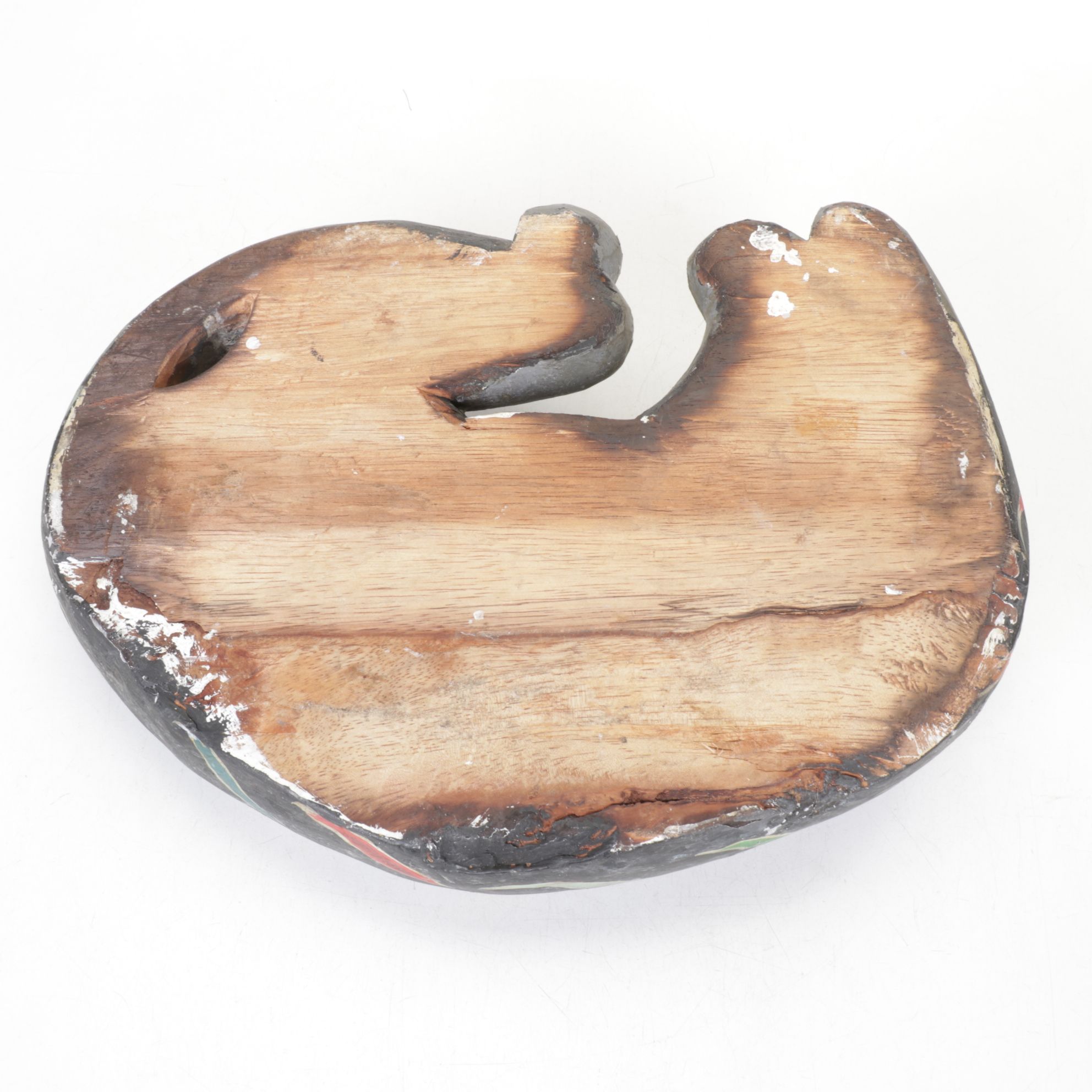 Hand-Painted Cat Statue with "Home Sweet Home" Door Mats