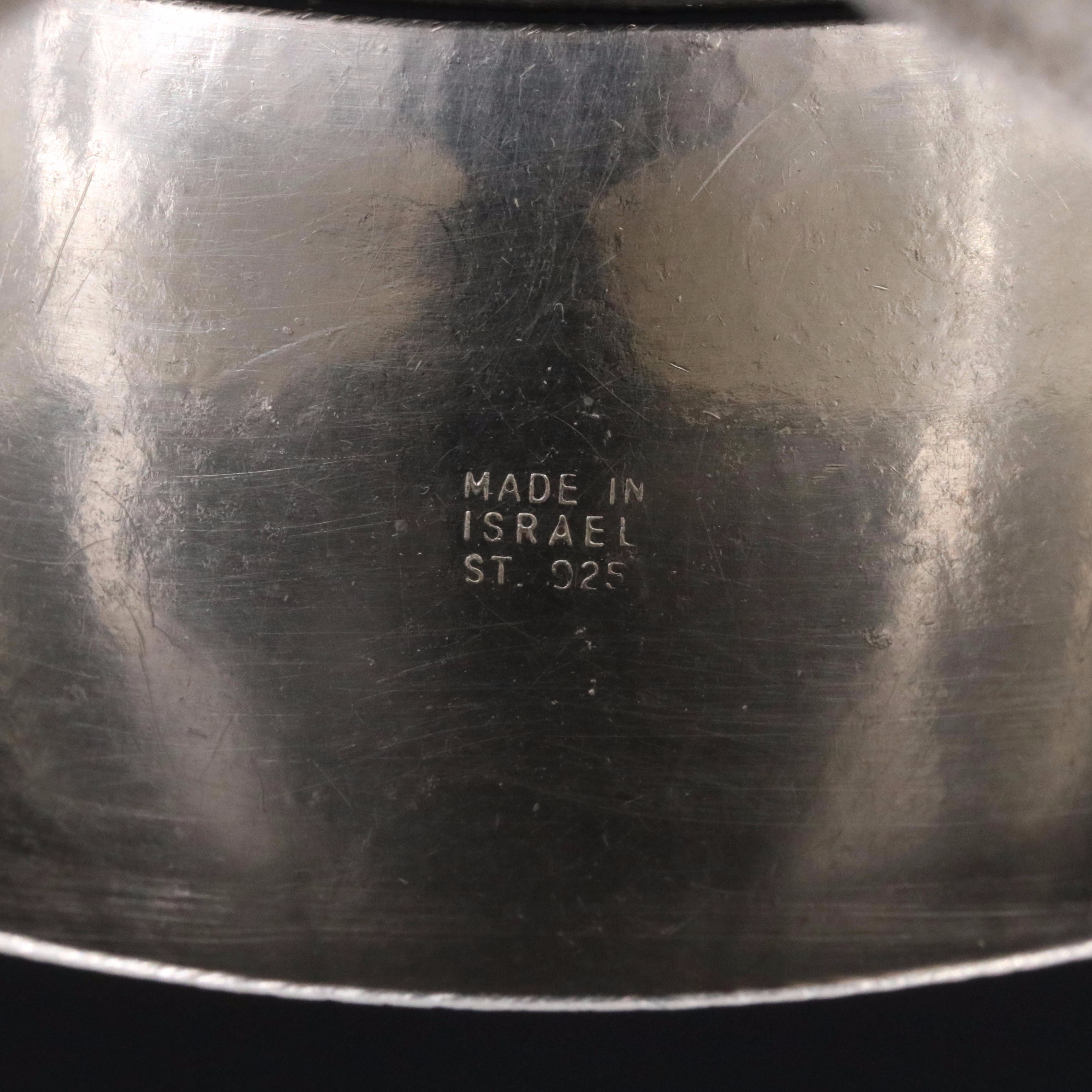 Israeli Sterling Tapered Cuff