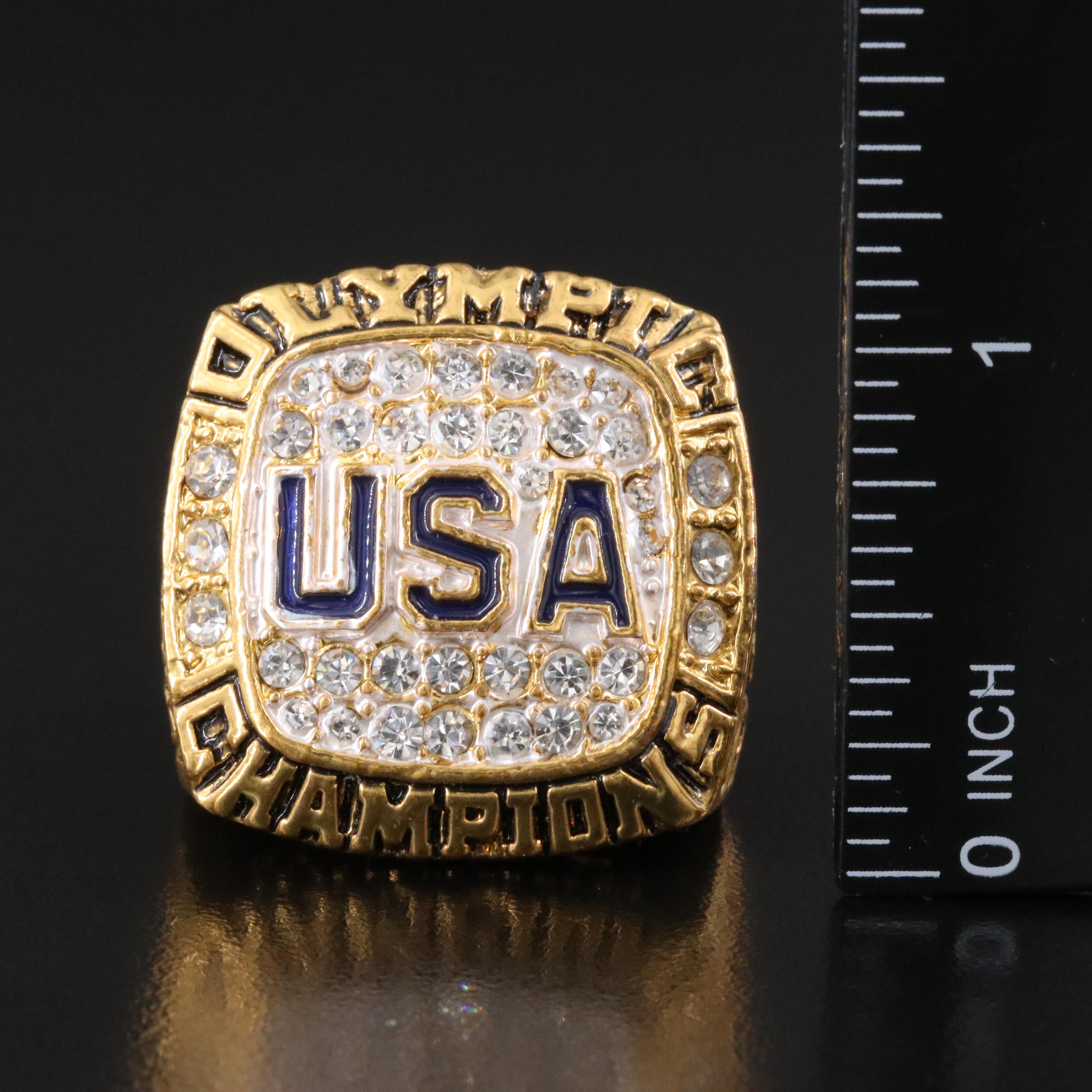 2016 Rio Olympic Basketball Championship Replica Ring