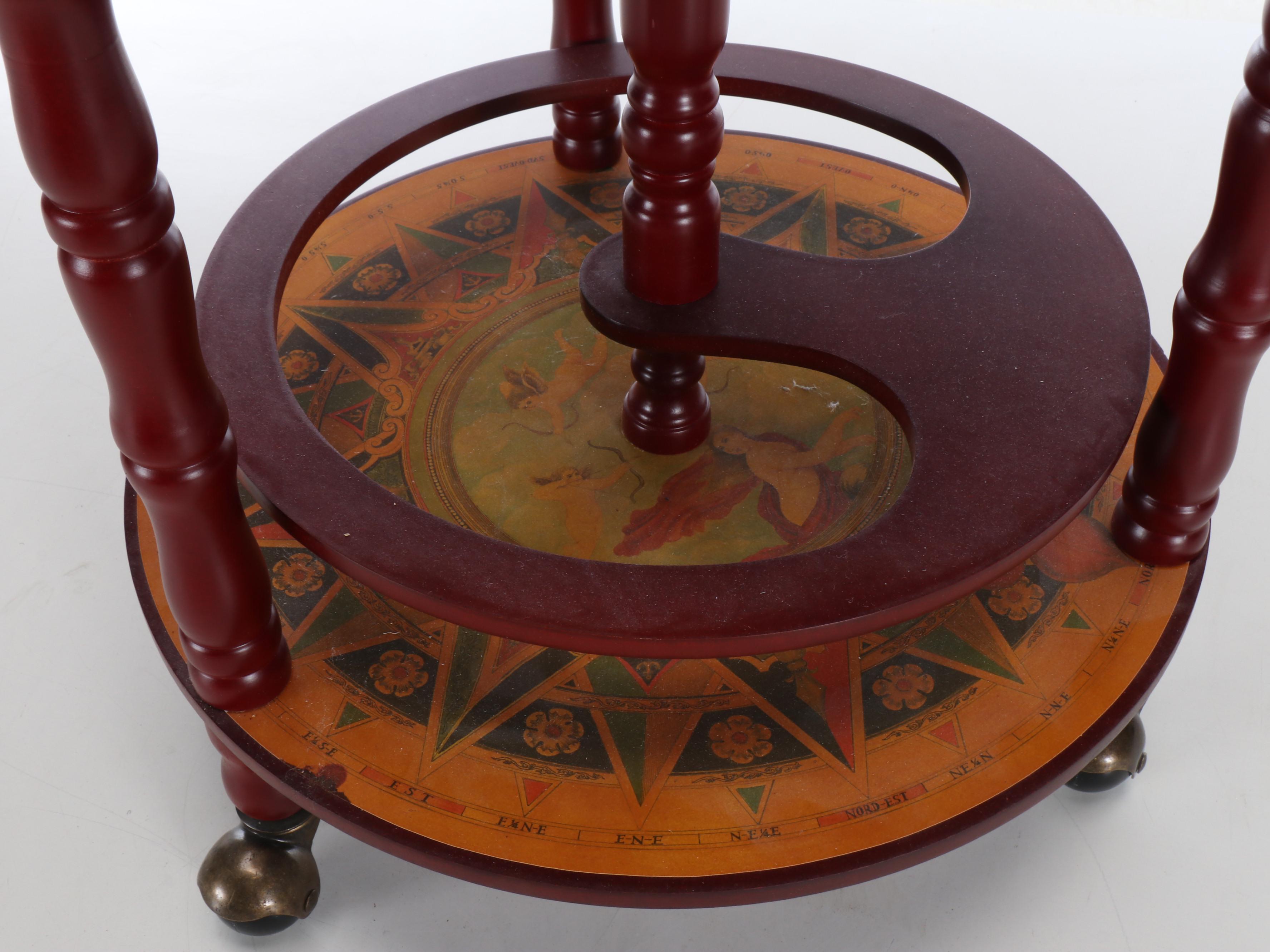 Decorative World Globe Hidden Bar