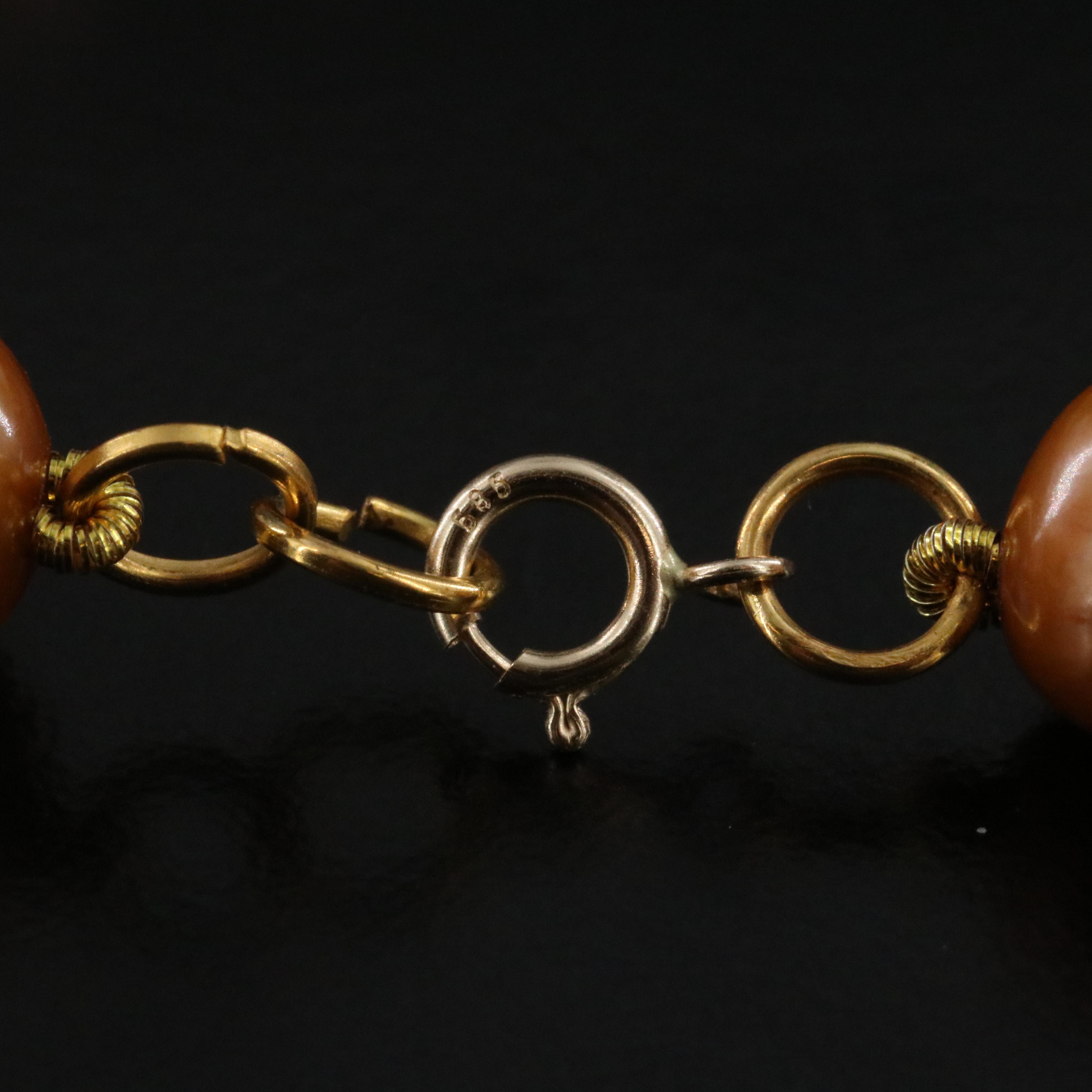 8.00 – 8.75 MM Pearl Necklace with 14K Clasp