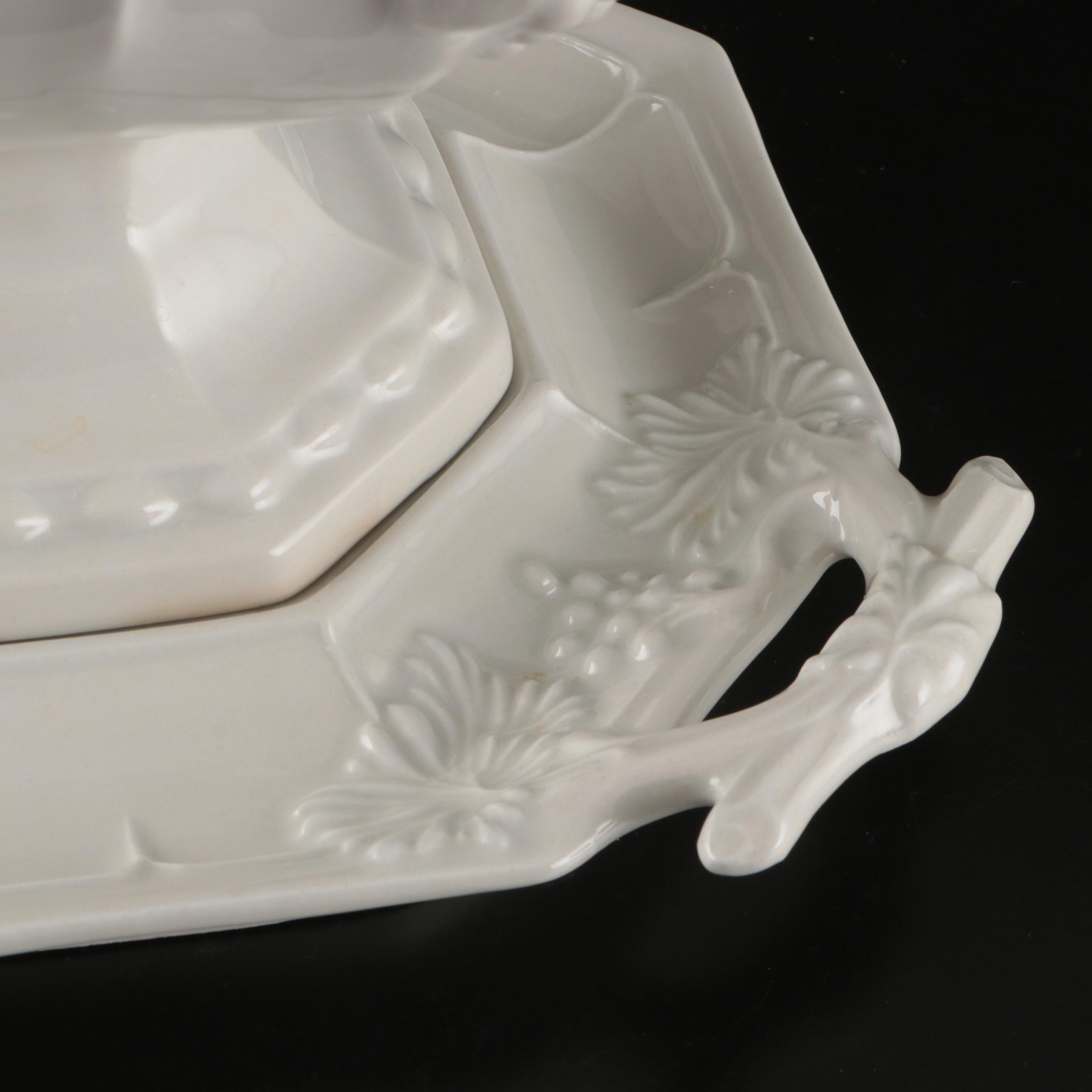 Red-Cliff "Grape" Ironstone China Tureen, 1958–1974